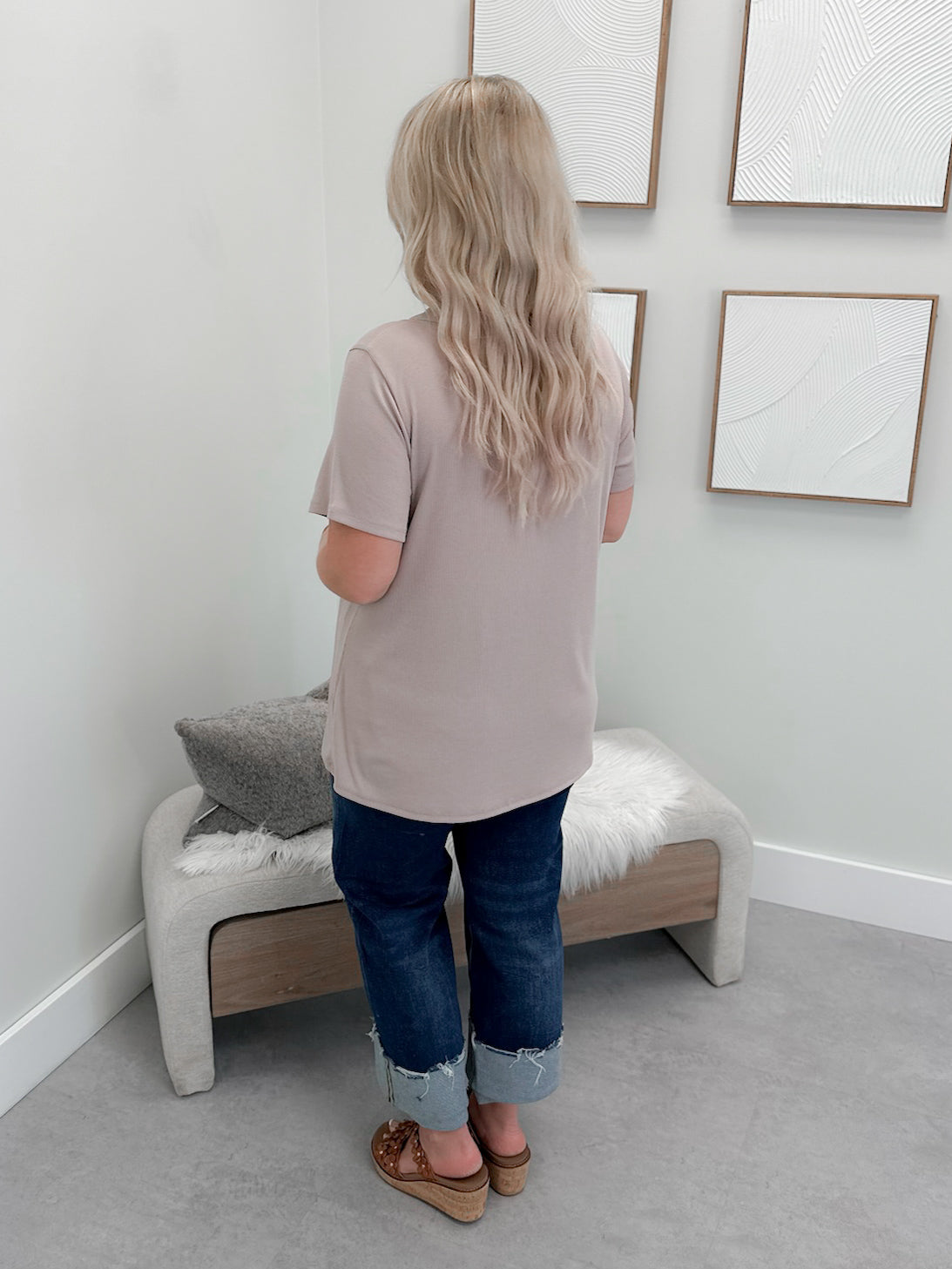 Dana Tee in Pearl