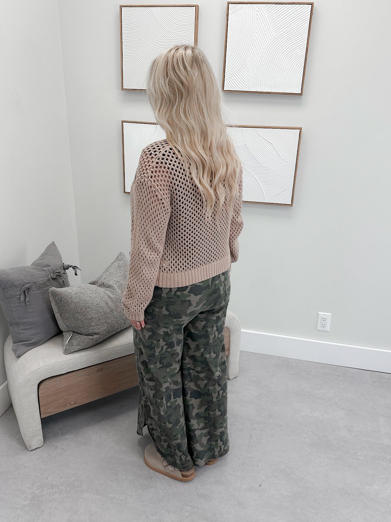 Kourtney Cardigan in Mocha