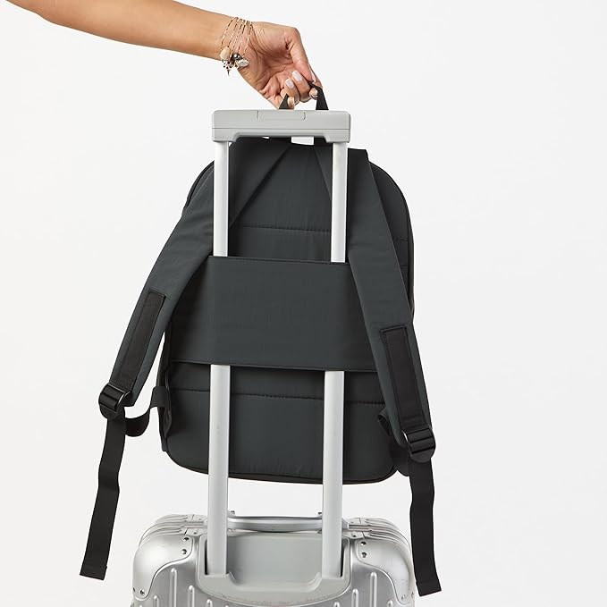 Monochrome Keep It Light Backpack in Black by Aloha