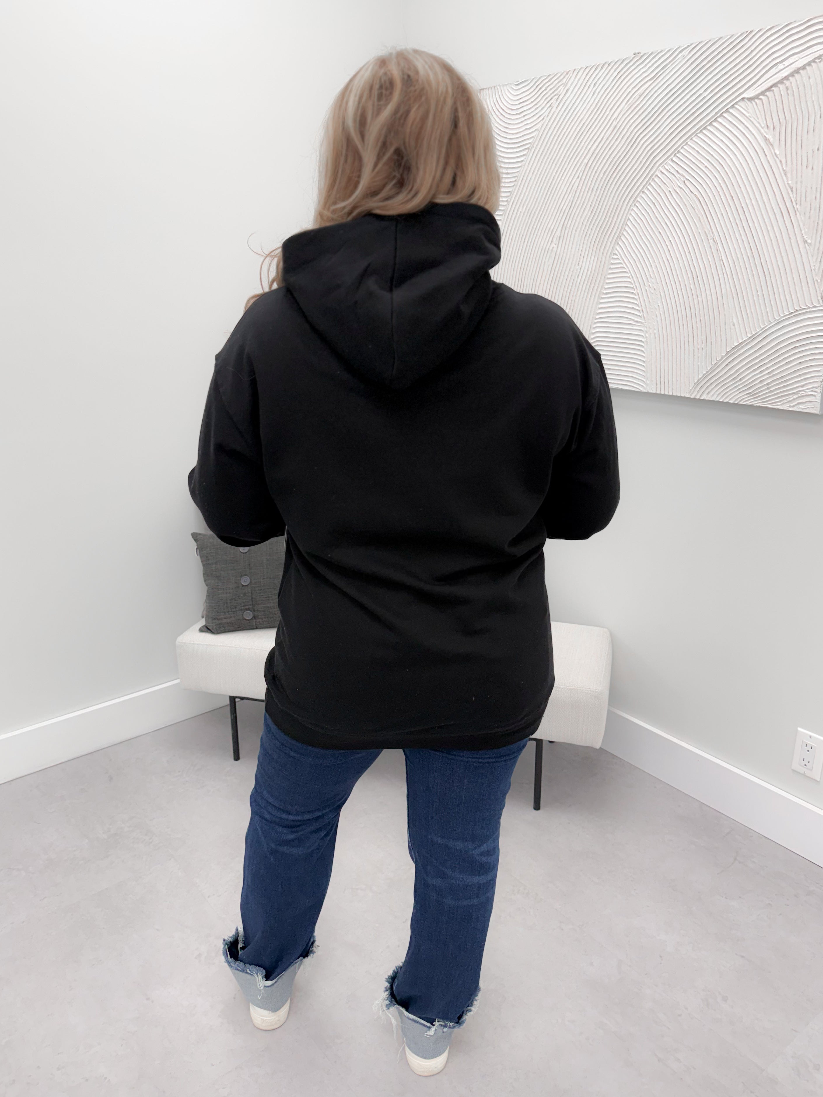 126 Hoodie in Black by Twenty Nine The Label