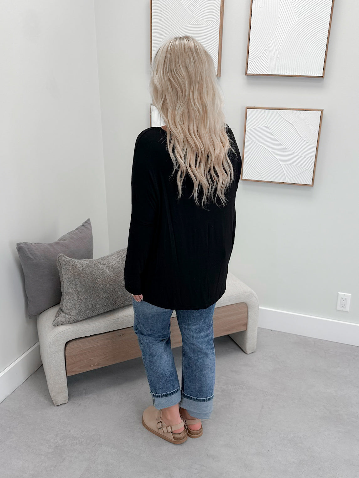 Shania Long Sleeve in Black