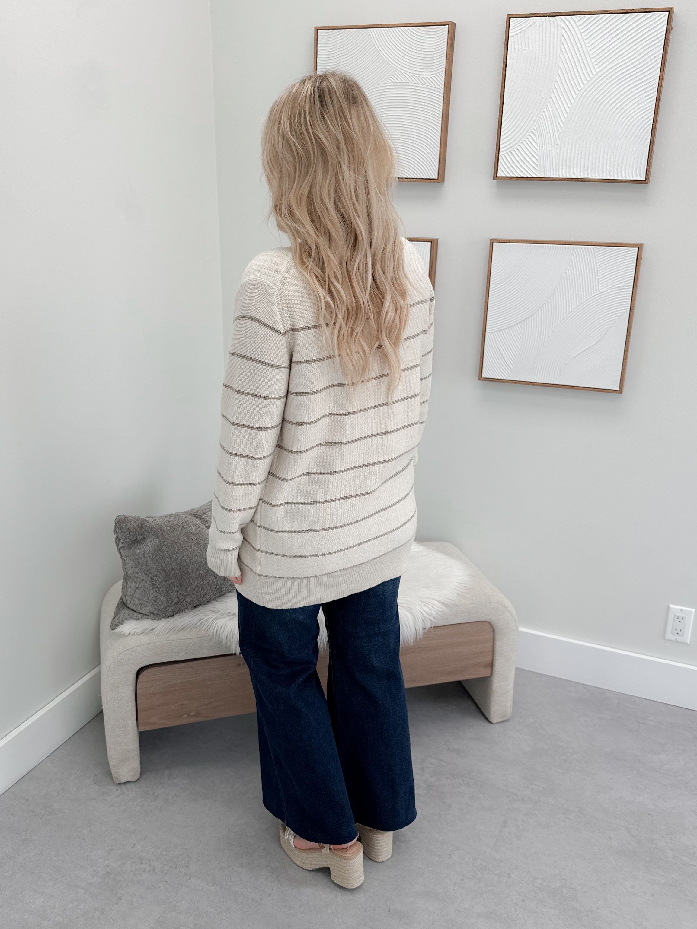 Dusk Cardigan in Taupe