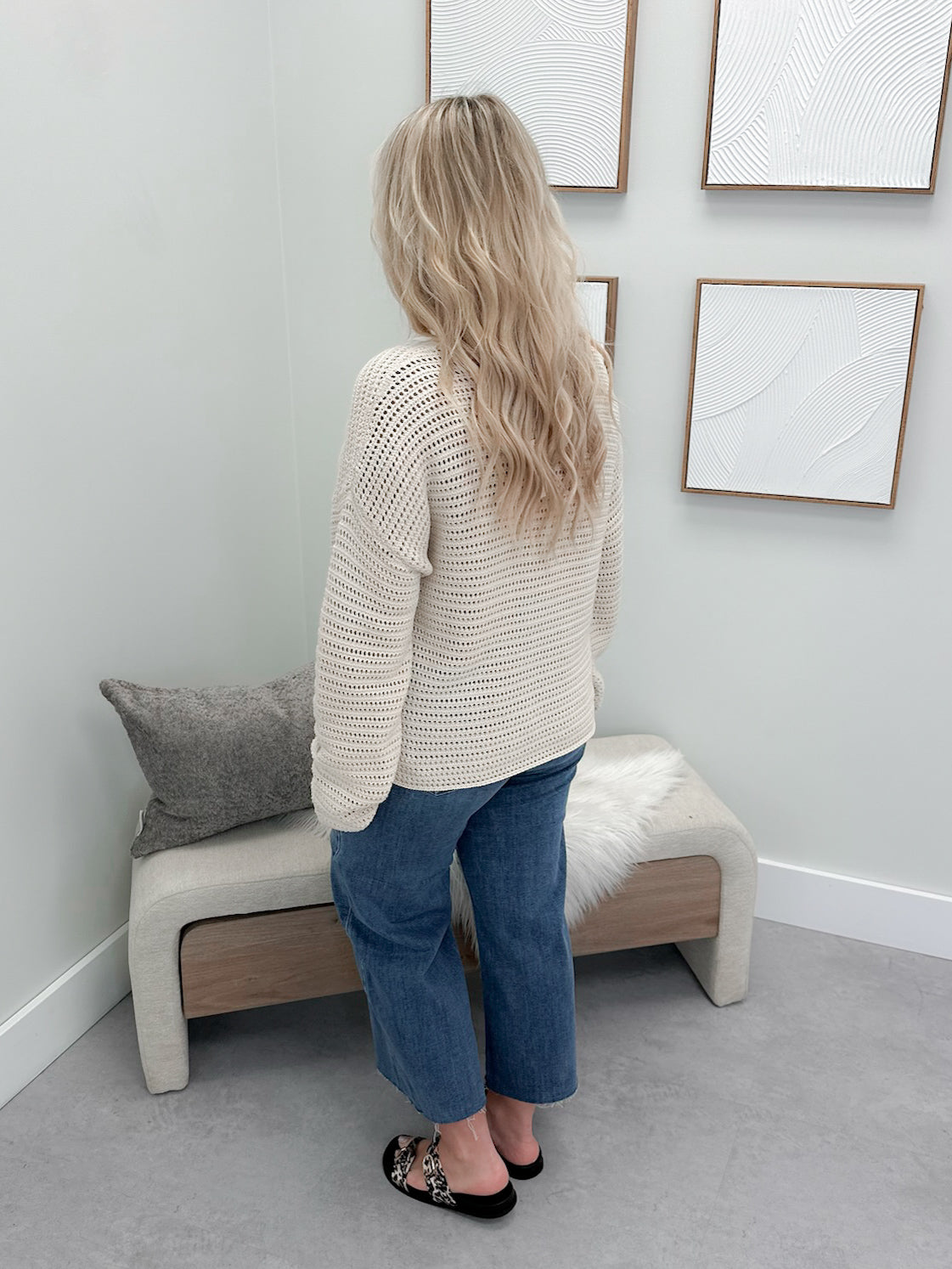 Nevaeh Sweater in Natural