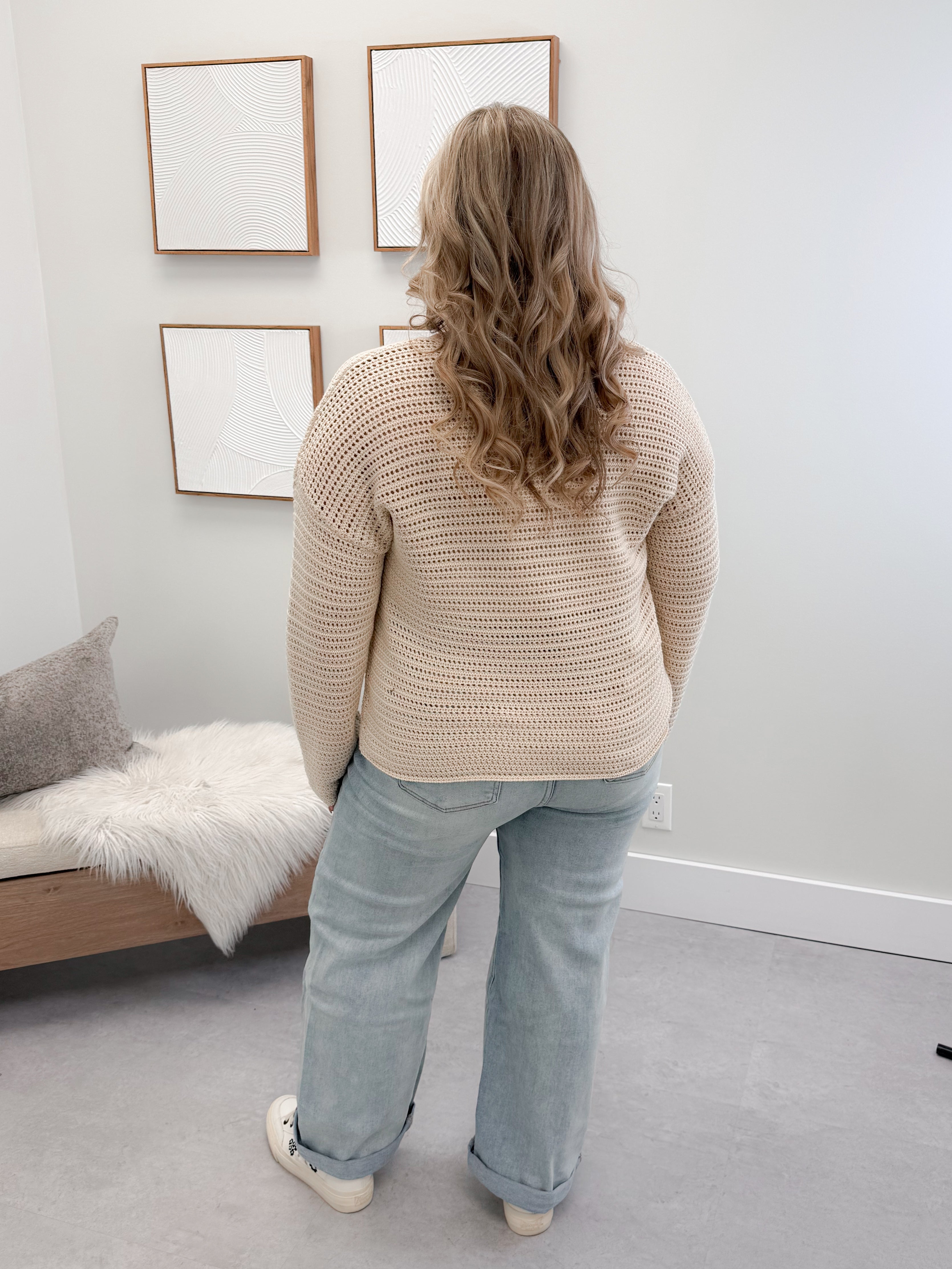 Nevaeh Sweater in Natural