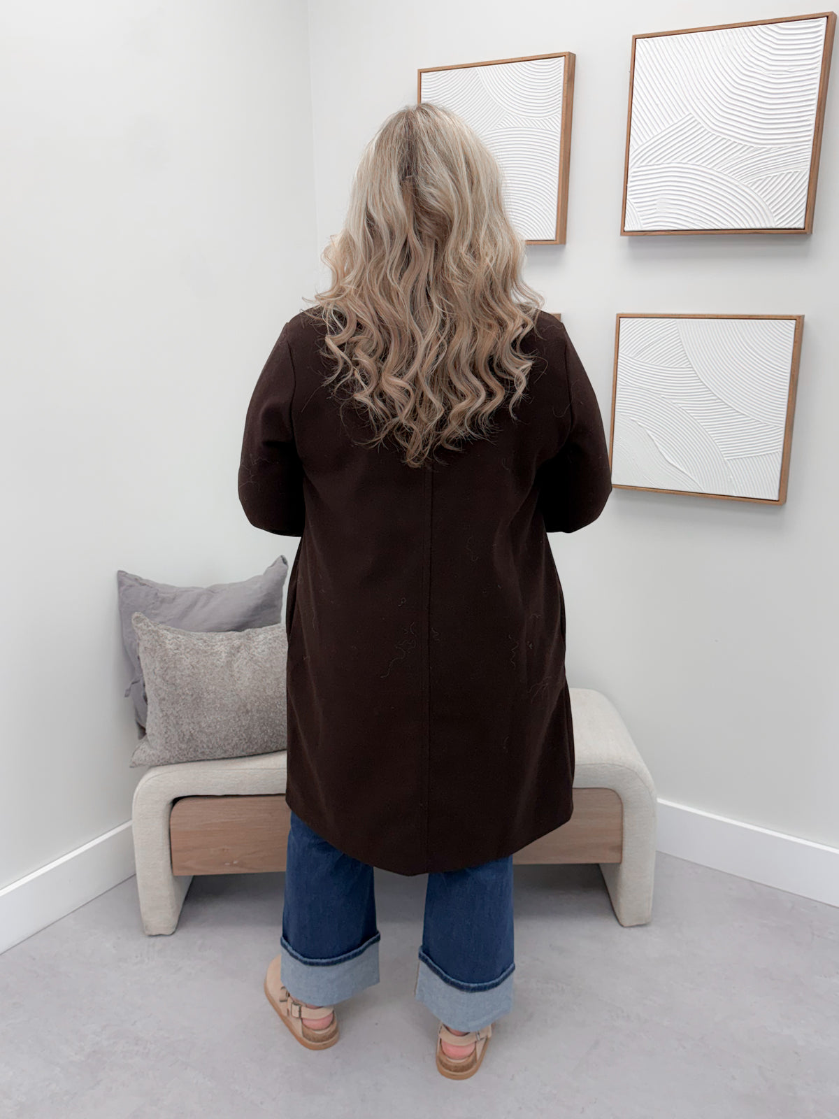 Landon Jacket in Dark Chocolate