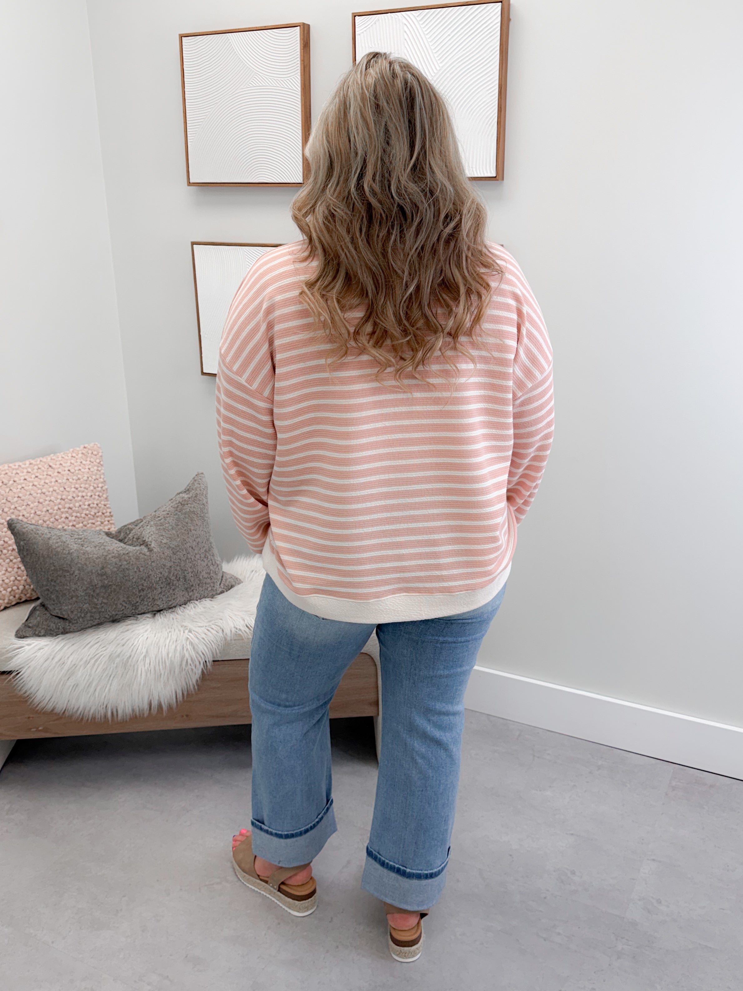 Newport Long Sleeve in Rose