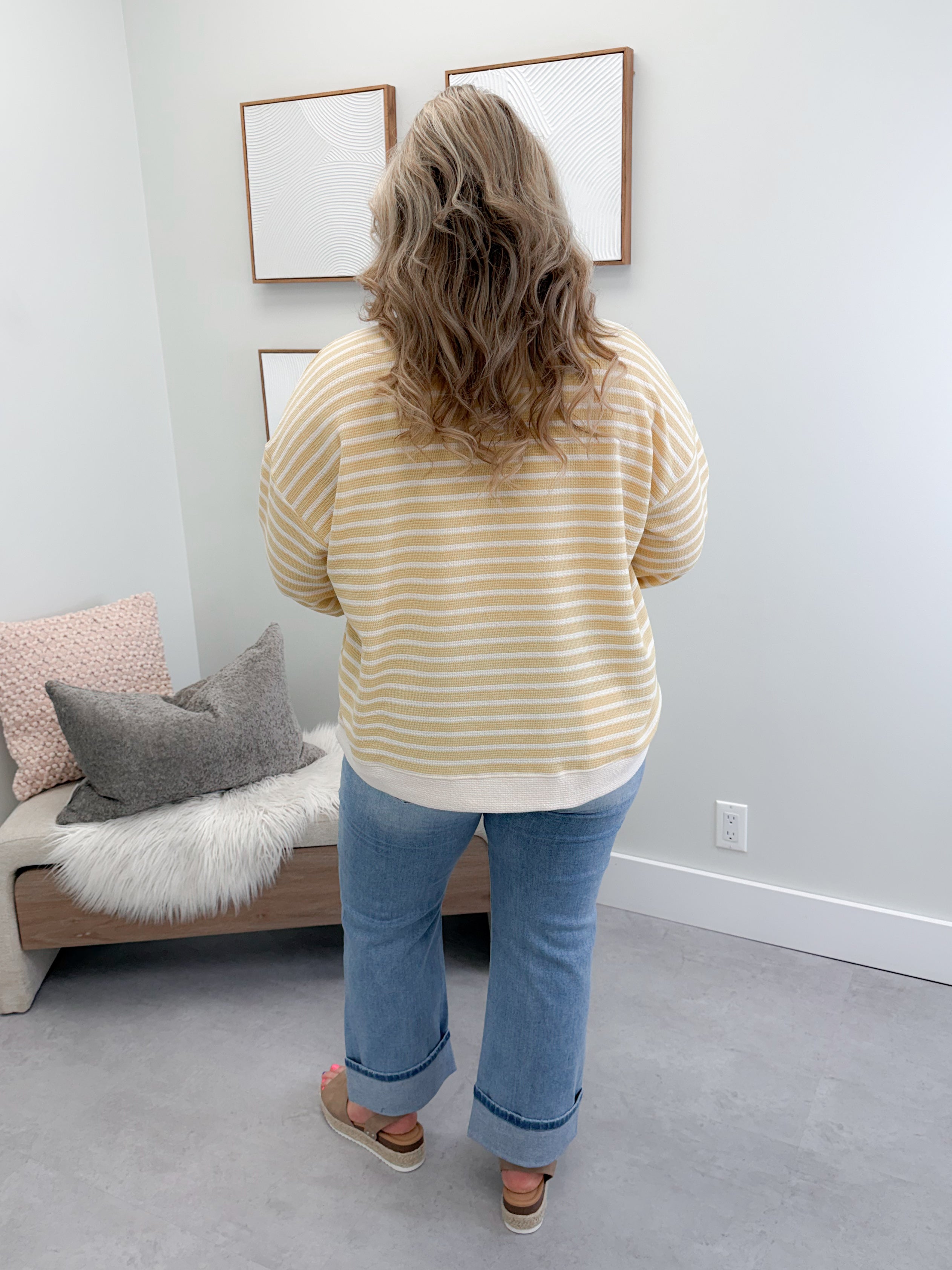 Newport Long Sleeve in Butter