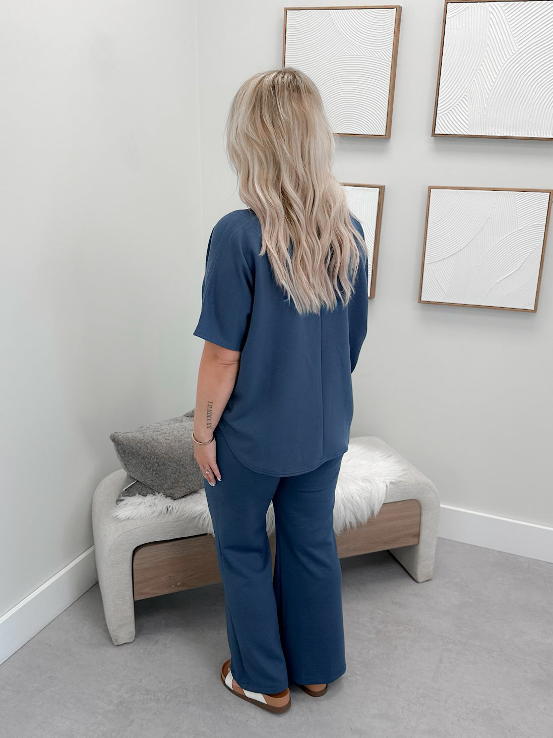 Gio Comfy Set in Blue