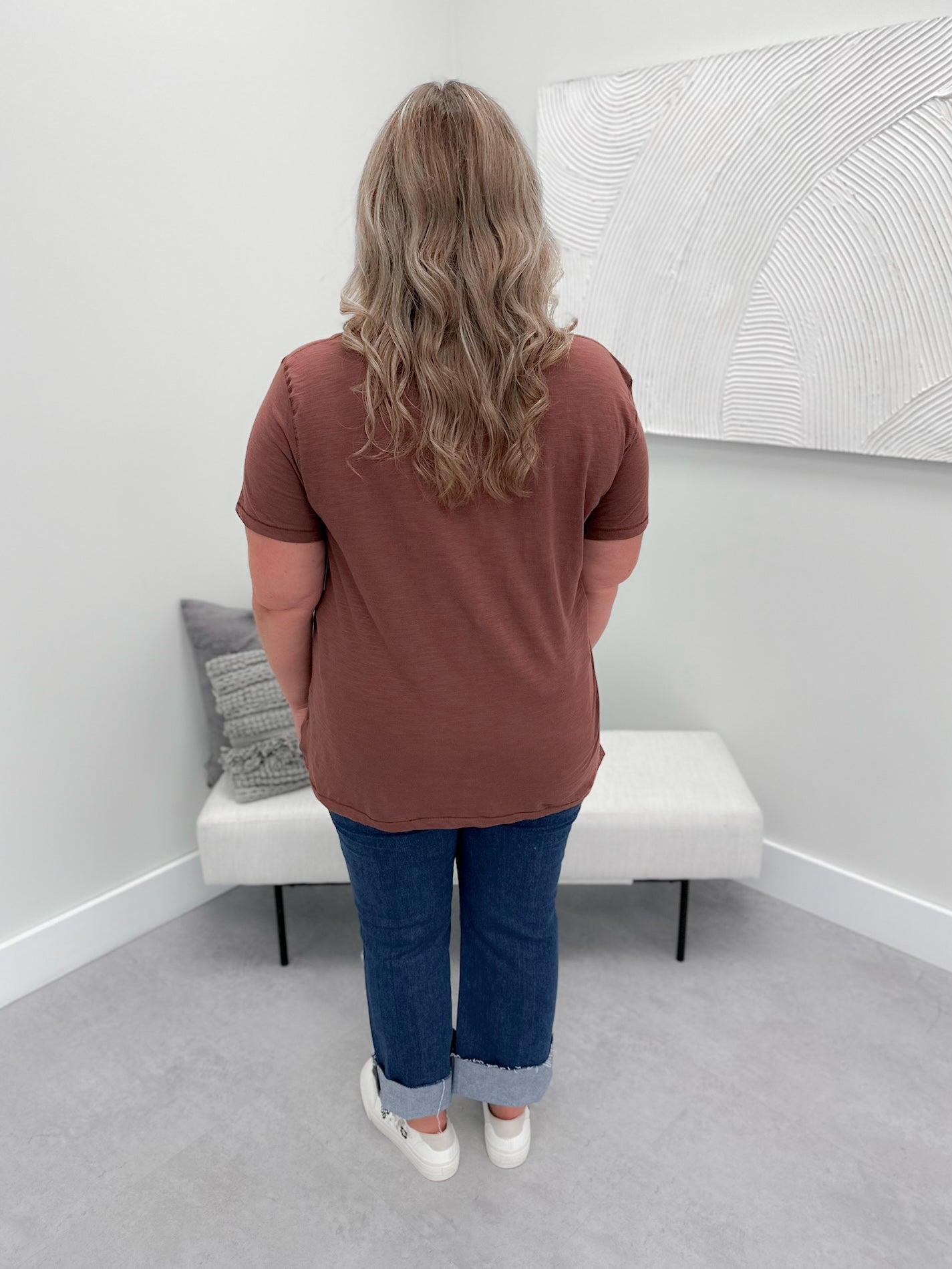 209 Tee in Cerise by Twenty Nine The Label