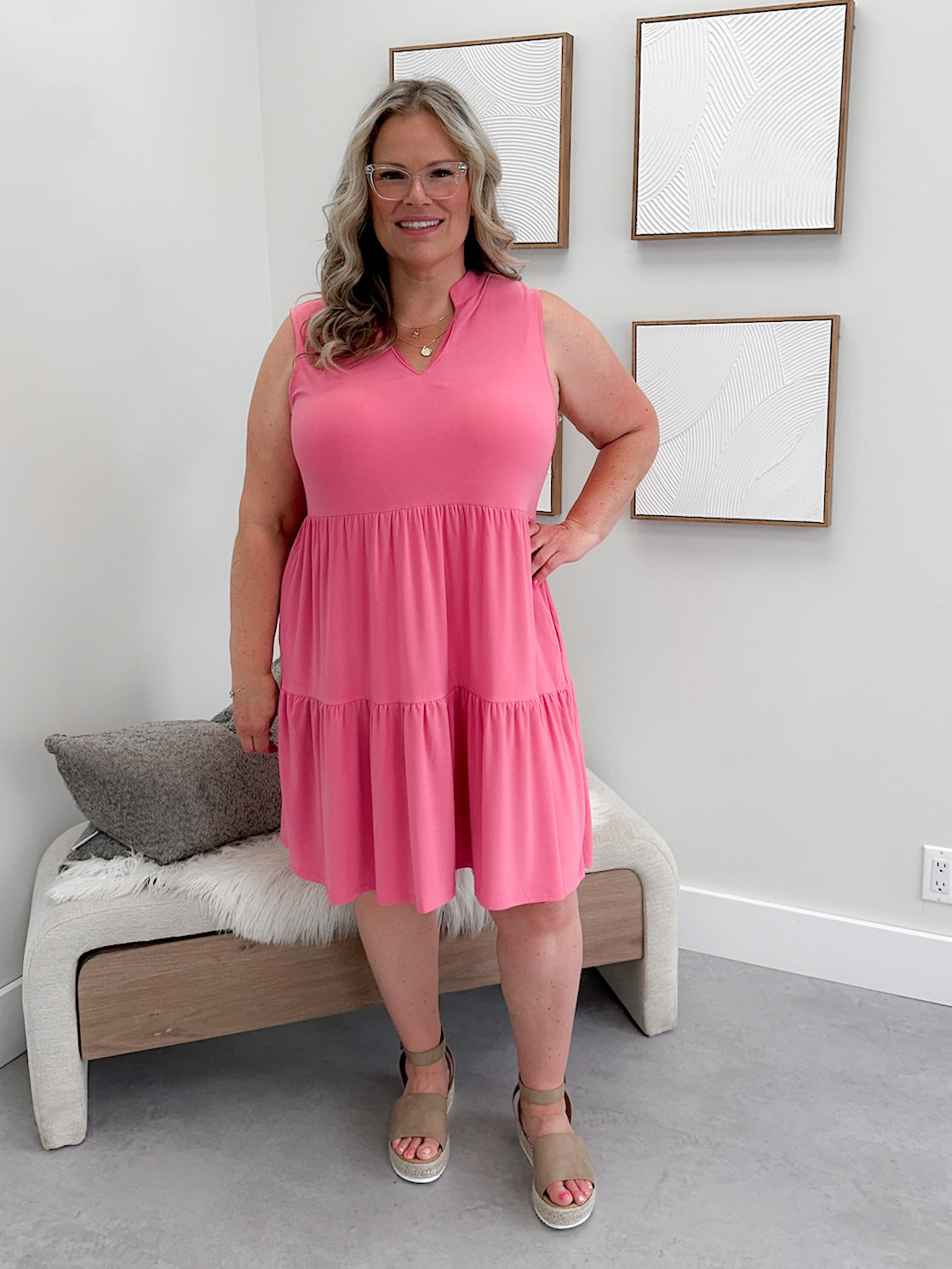 Sunkissed Dress in Pink