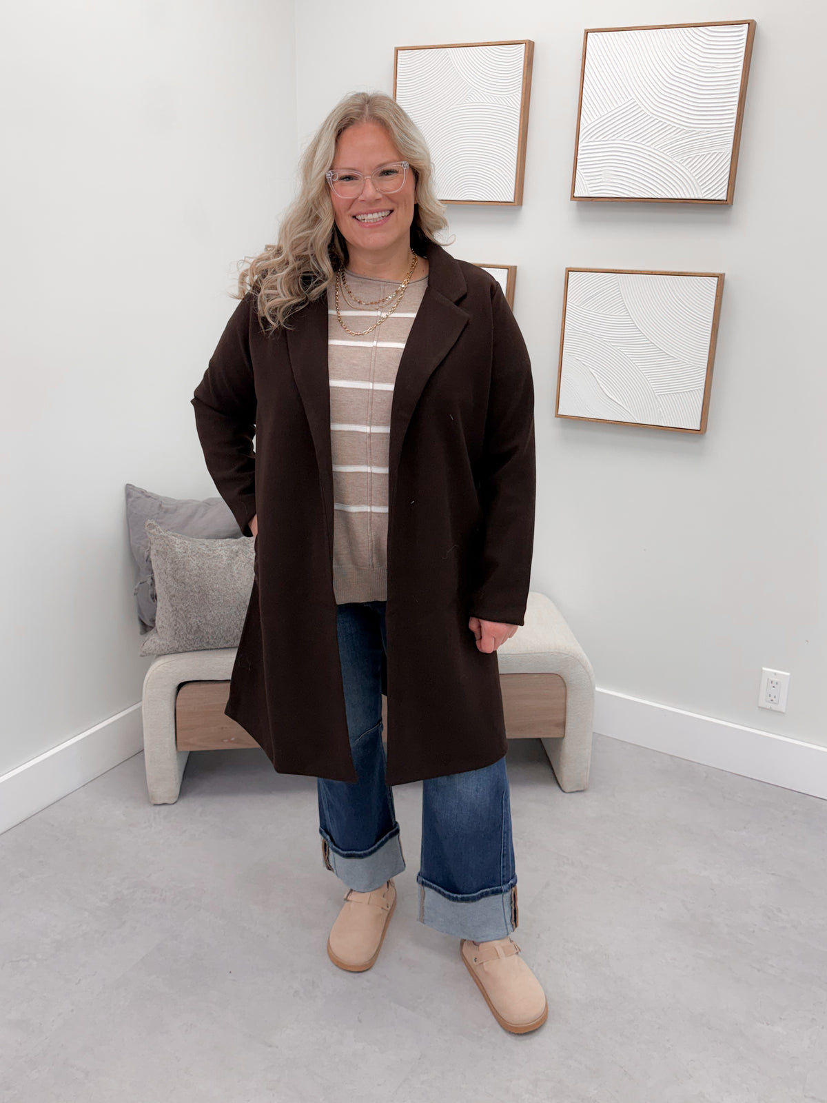 Landon Jacket in Dark Chocolate