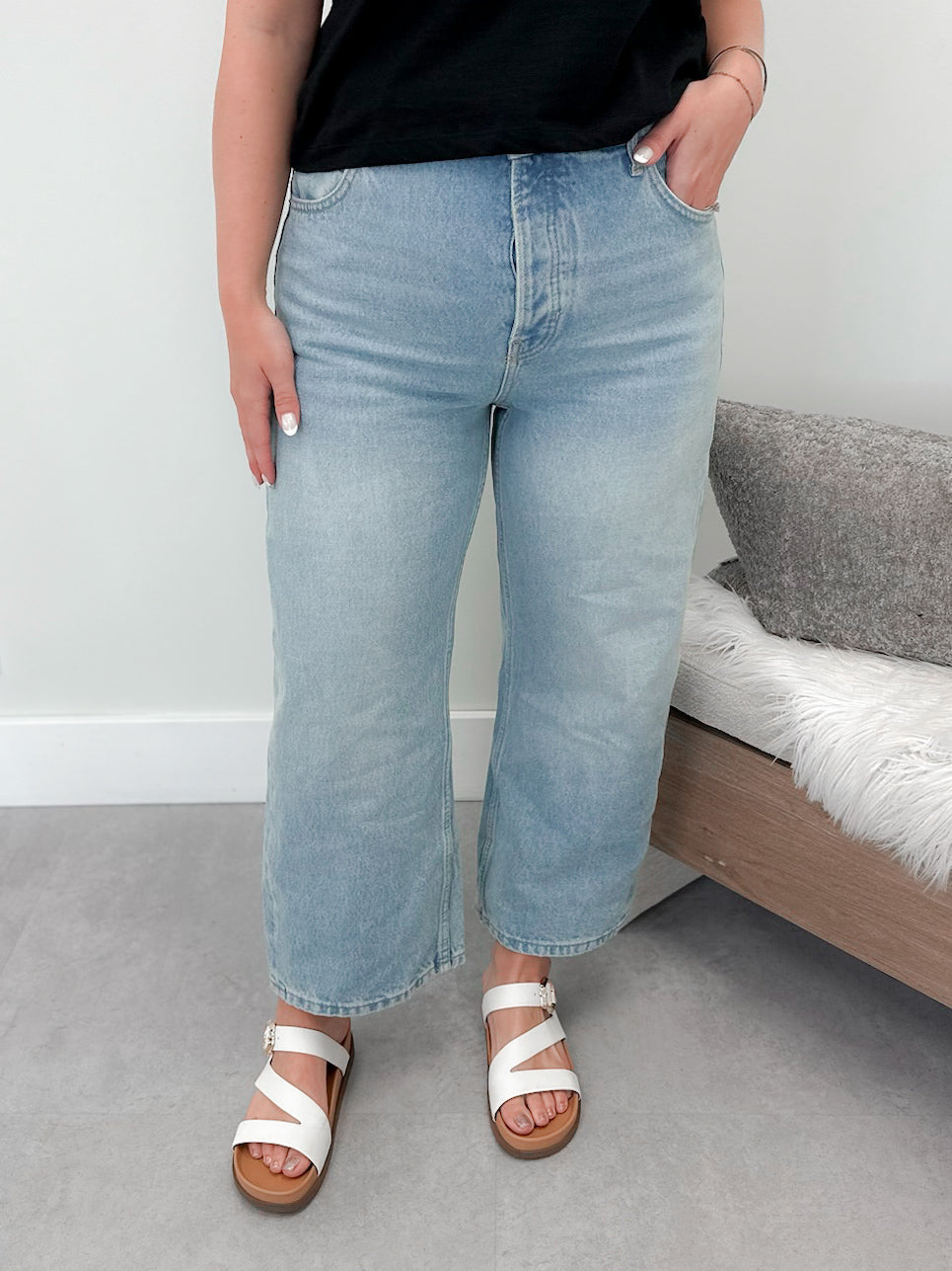 Deep Trance Dropped Boyfriend Jeans by Free People