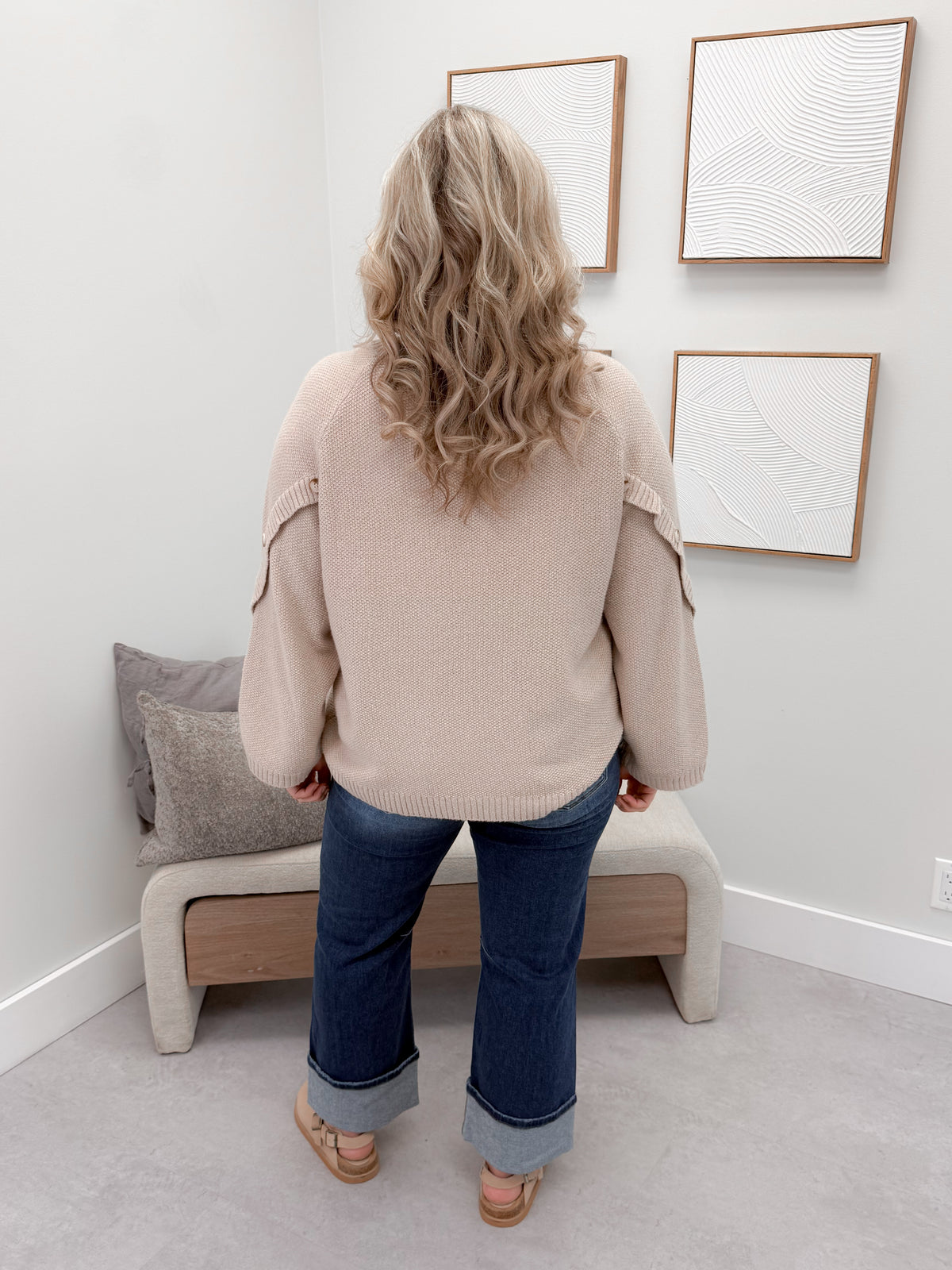 Gwen Sweater in Dune
