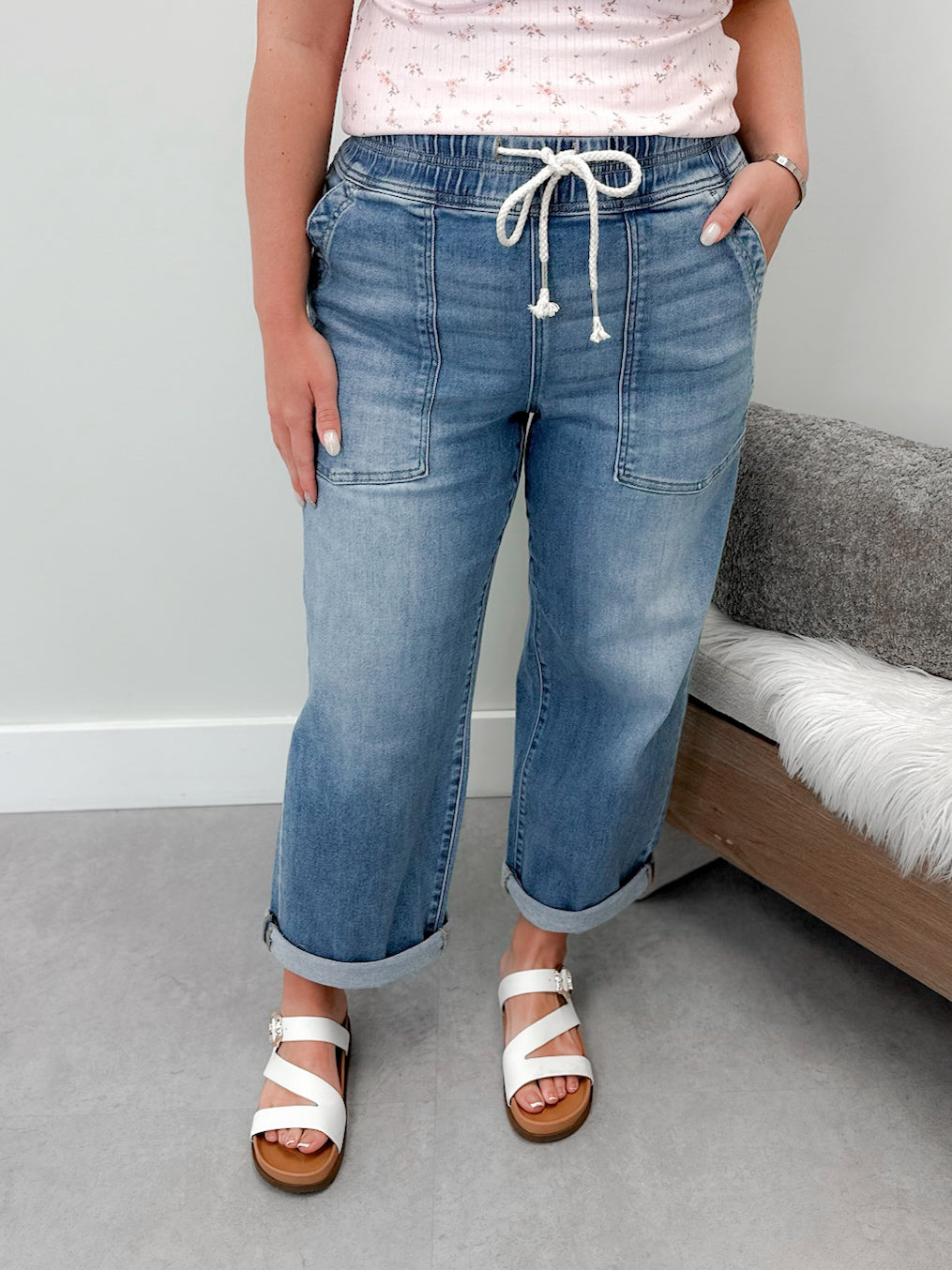 Hutton Comfort Waist Jeans by Risen