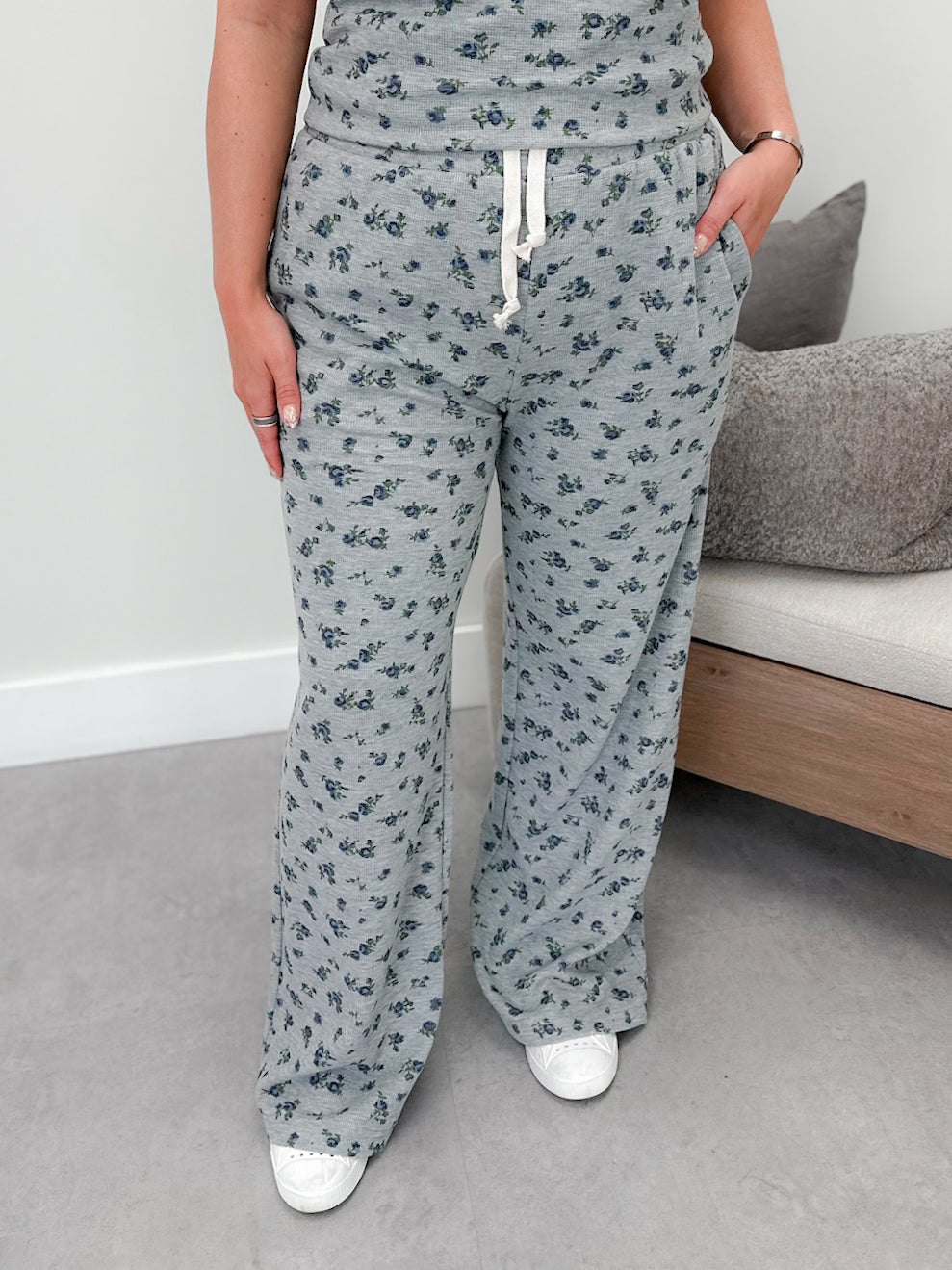 Waffle 24/7 Pant in Garden Girl by Ampersand Avenue