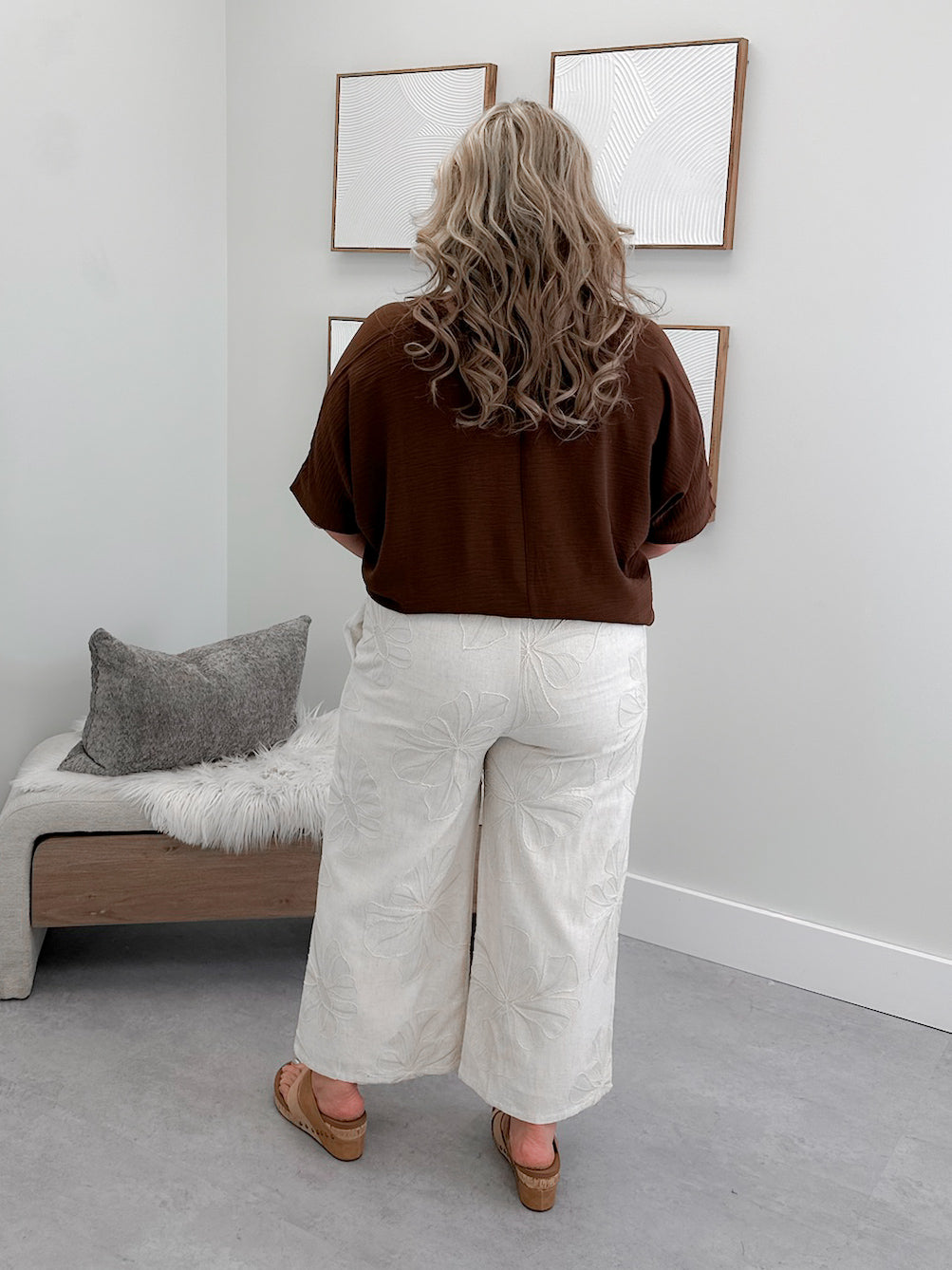 Sand Dollar Pants in Natural