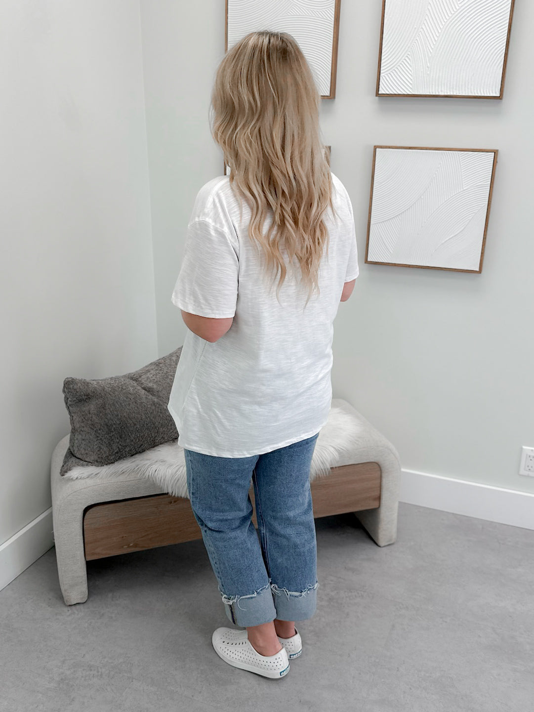 209 Tee in White by Twenty Nine The Label