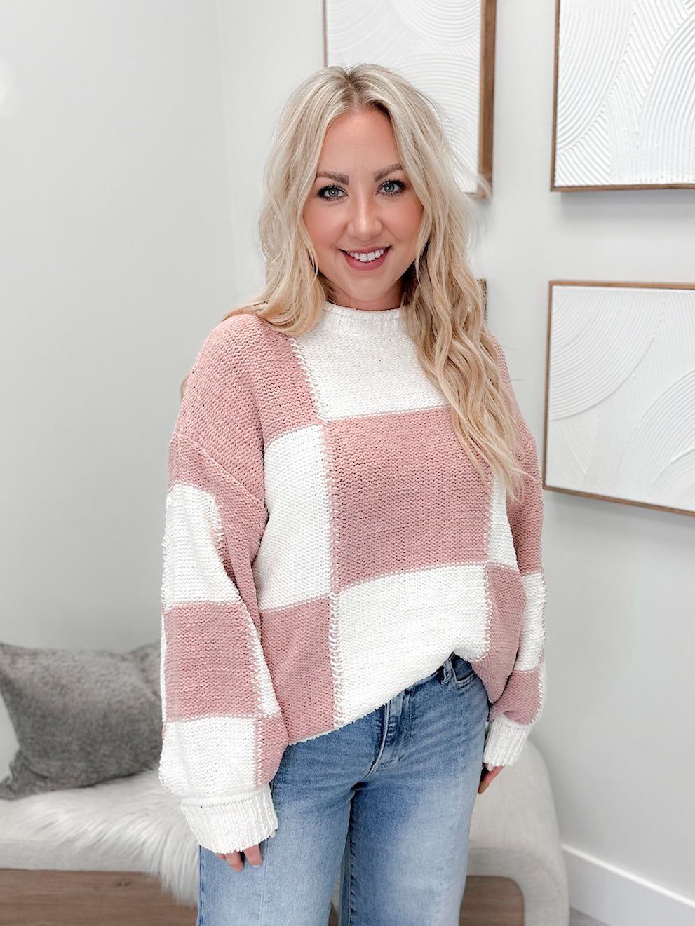 Devyn Sweater in Mauve