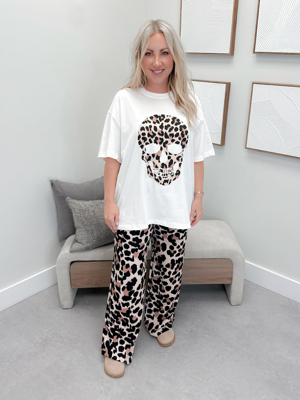 Purr-fectly Spooky Boyfriend Tee Ampersand Avenue