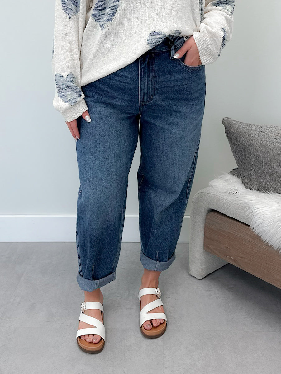Gravity Barrel Rigid Front Jeans by Judy Blue