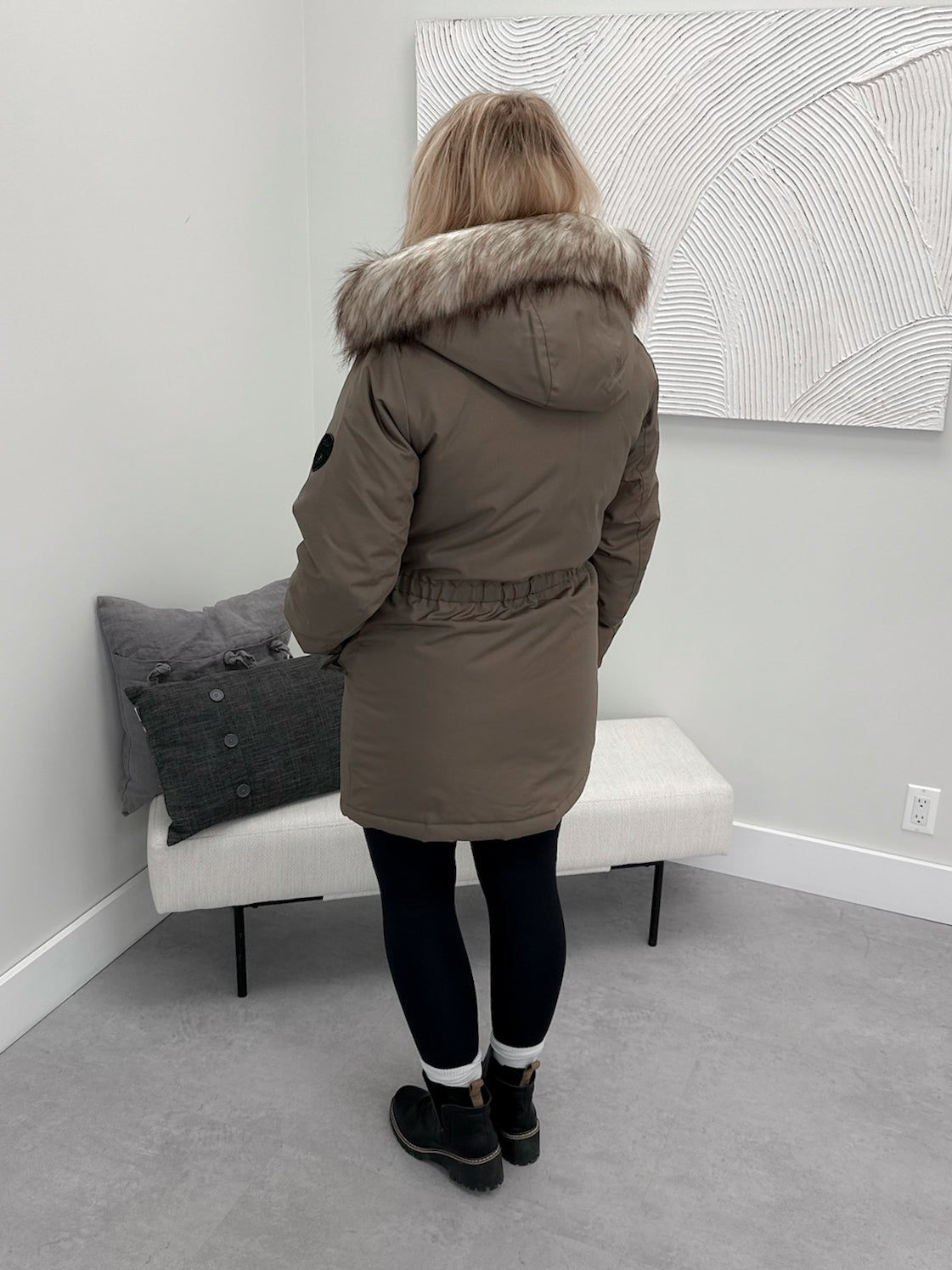 Polar Parka in Olive