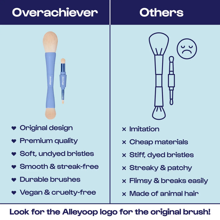 Overachiever 4-in-1 Makeup Brushes