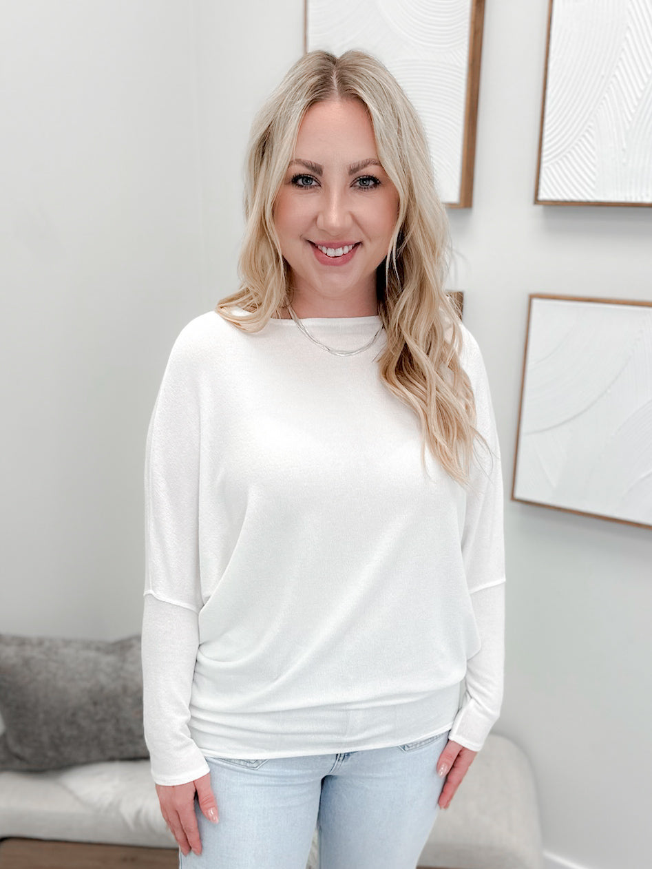 Lupin Sweater in Coconut