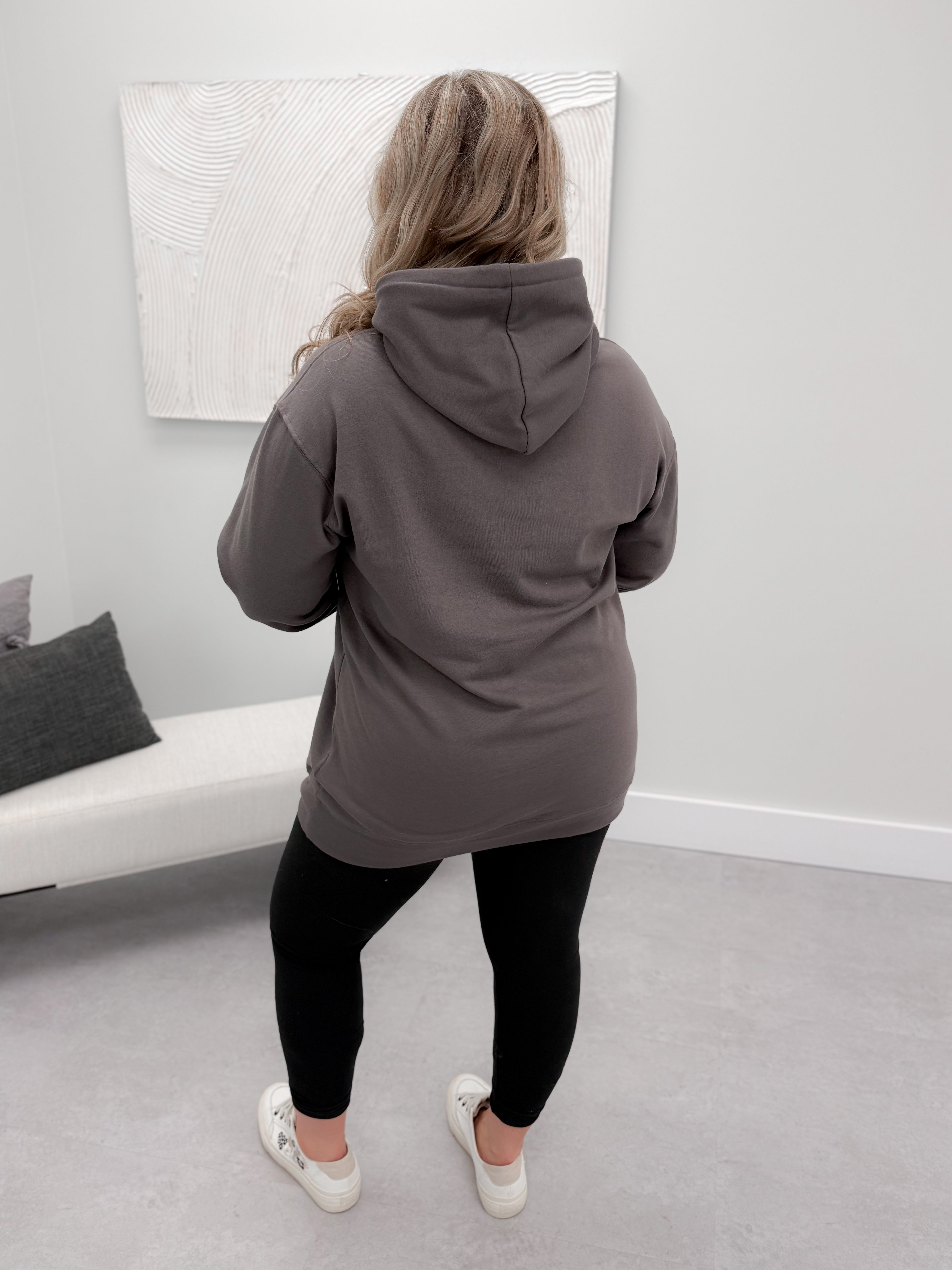 126 Hoodie in Iron by Twenty Nine The Label