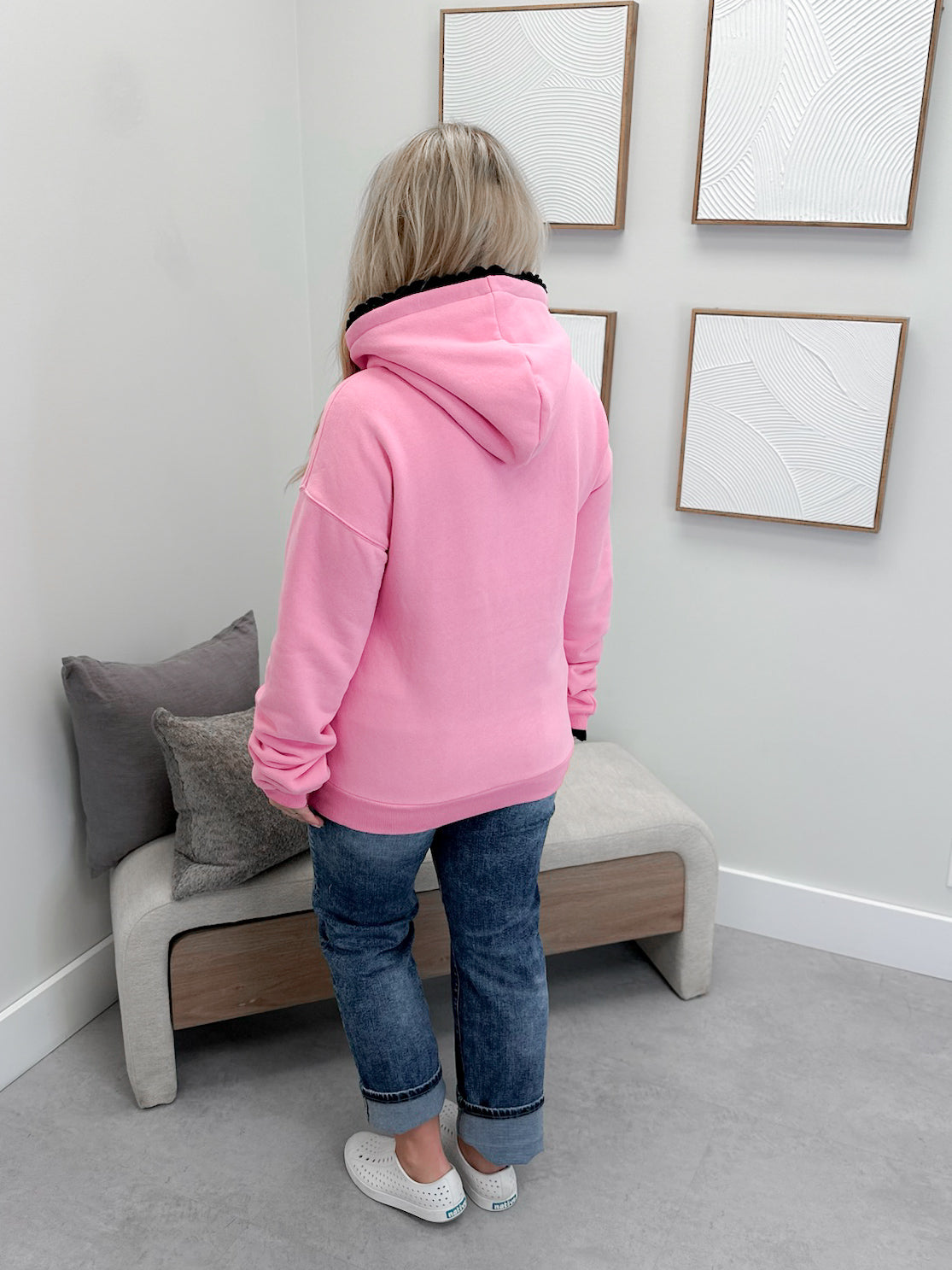 Lil' Miss Pumpkin Comfort Zone Hoodie by Ampersand Ave