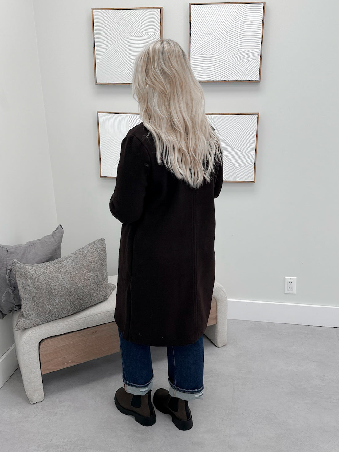 Landon Jacket in Dark Chocolate
