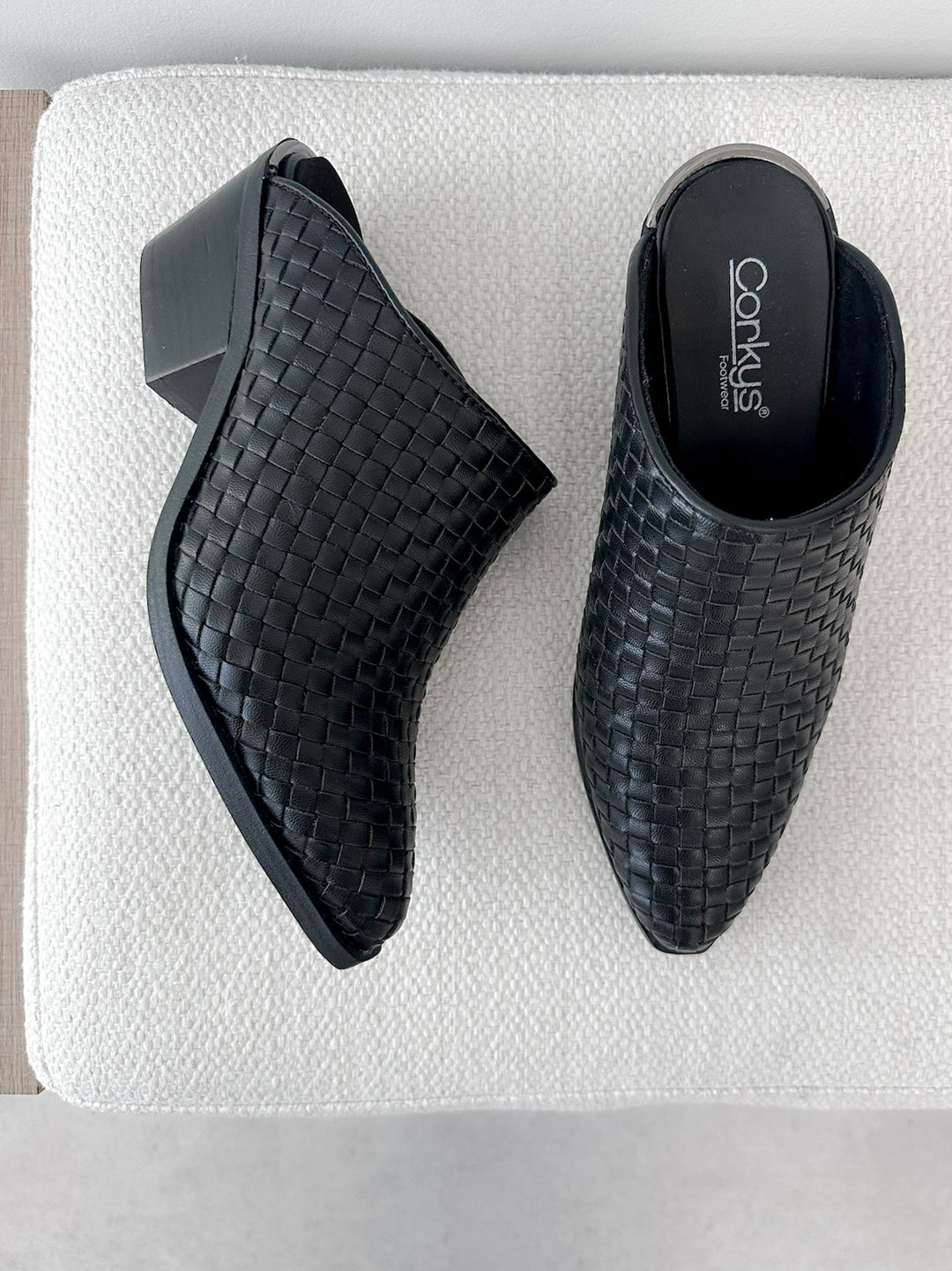 TGIF Mule in Black by Corkys