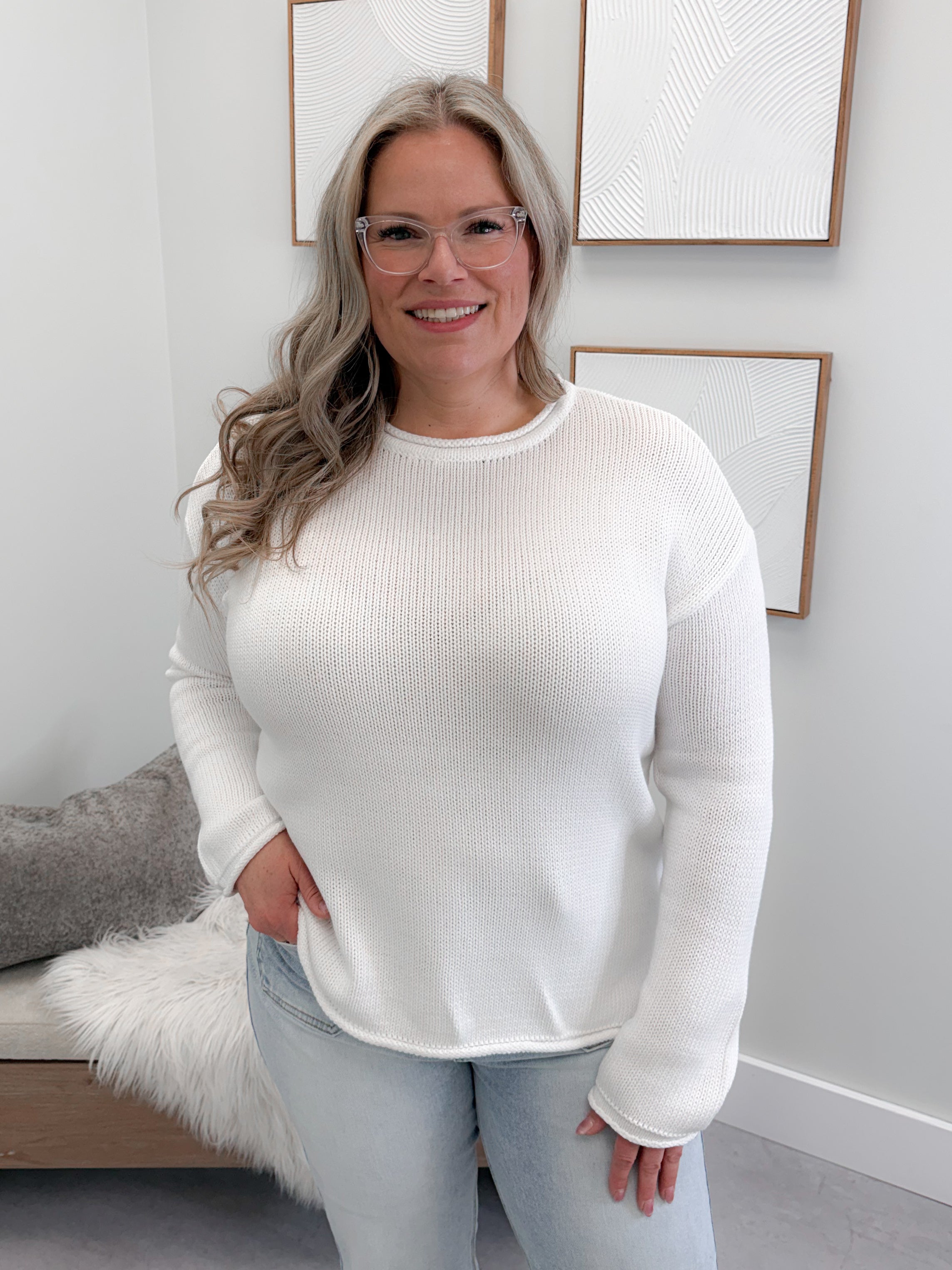 Arlett Sweater in Cloud