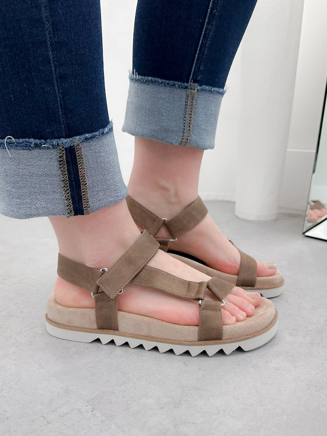 Give It A Go Sandal in Tan by Corkys