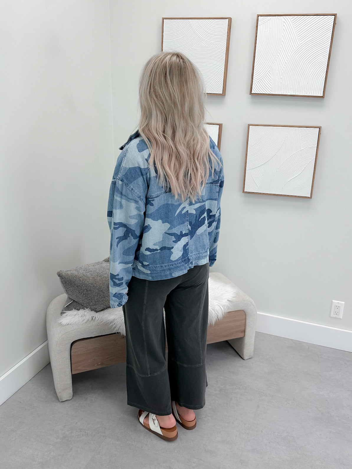 Sully Camo Jean Jacket