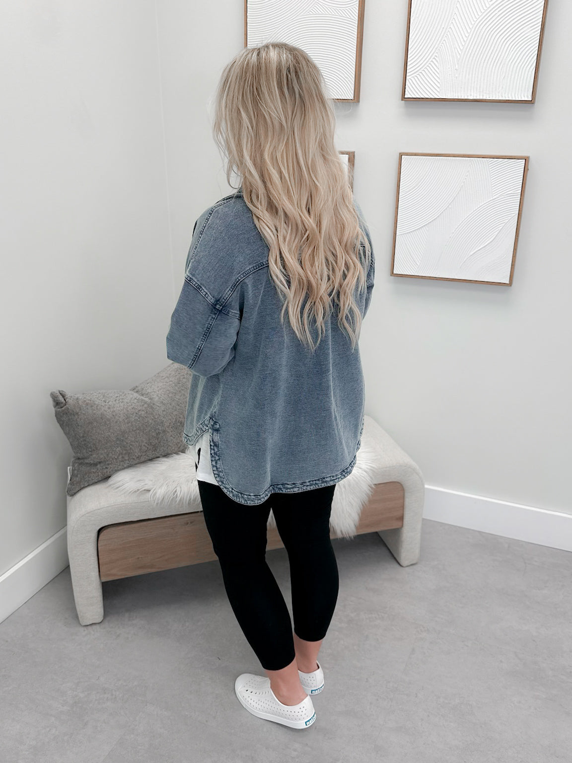 Roxie Shacket in Dark Acid