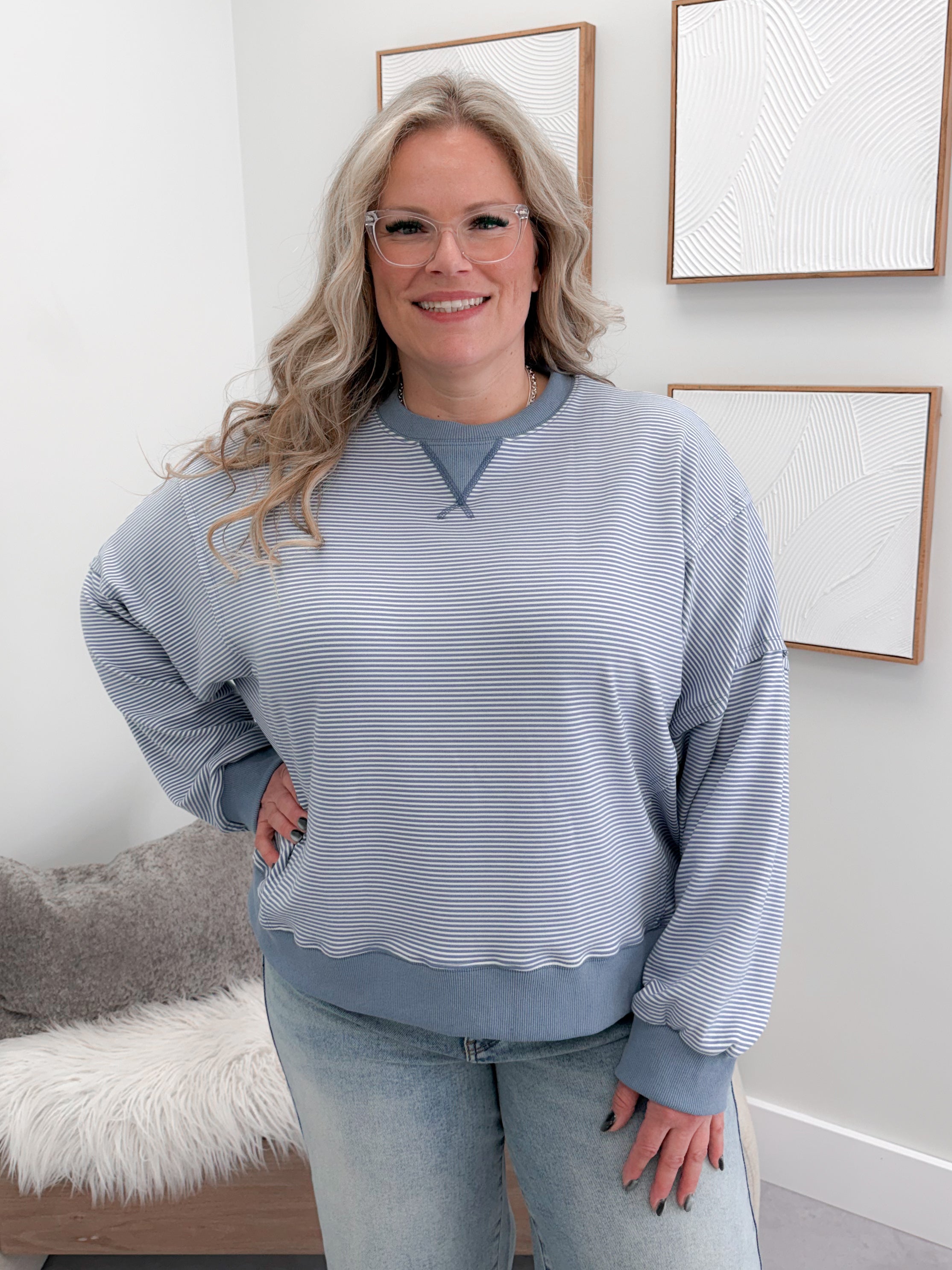 Koa Pullover in Blue