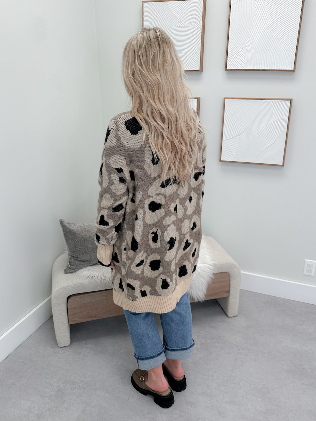 Ida Cardigan in Khaki