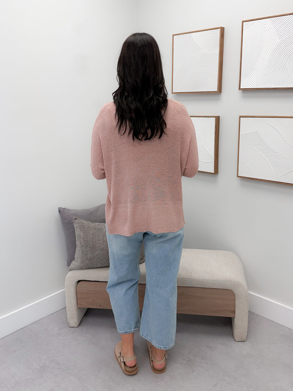Sheri Sweater in Mauve