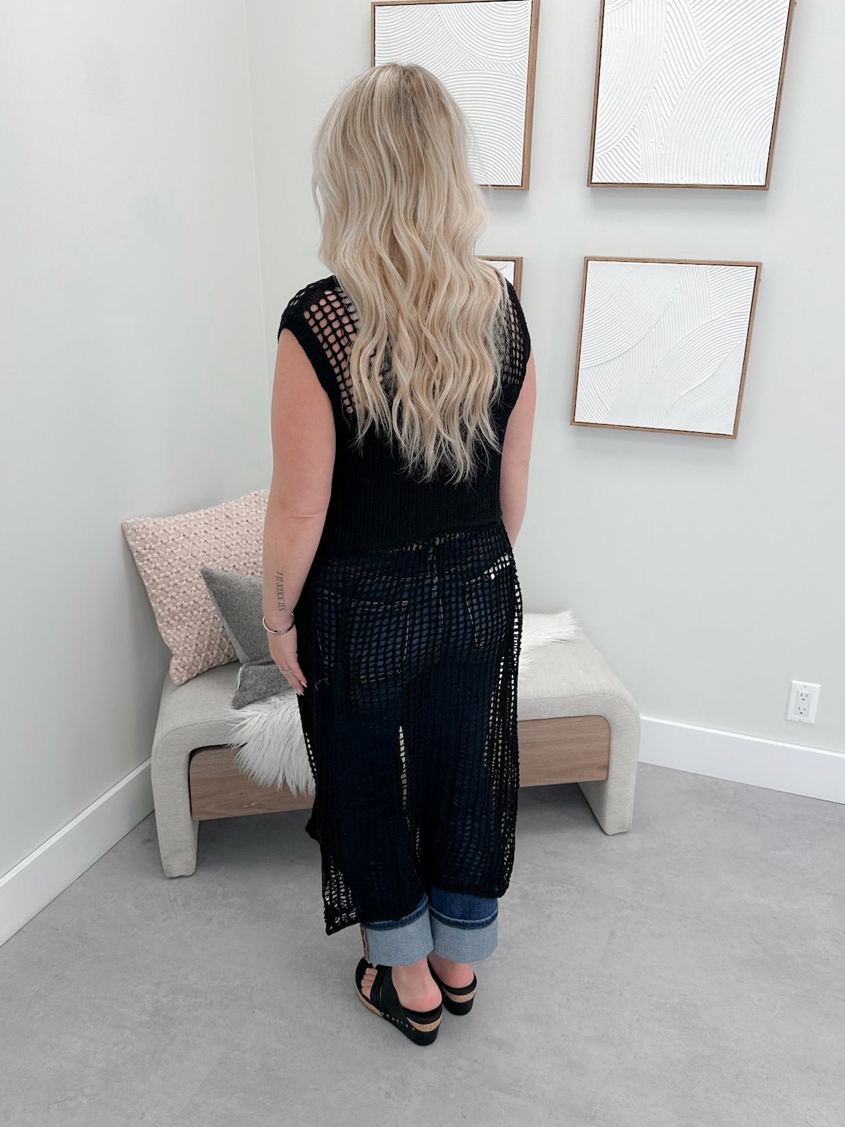 Stevie Cardigan in Black