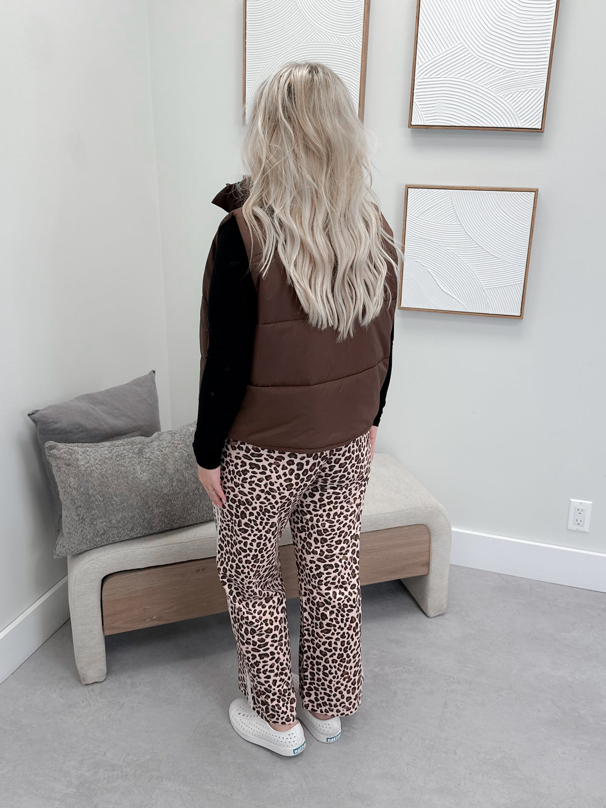 Beth Pants in Leopard