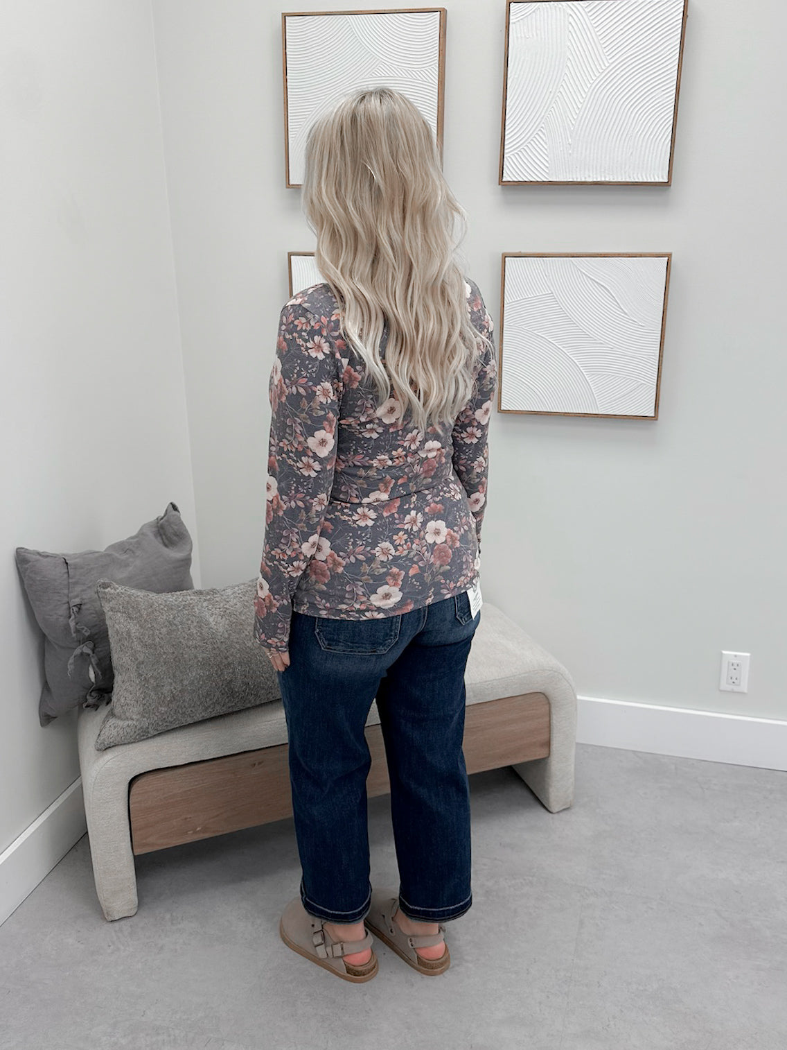 Alyssa Long Sleeve in Blushwood