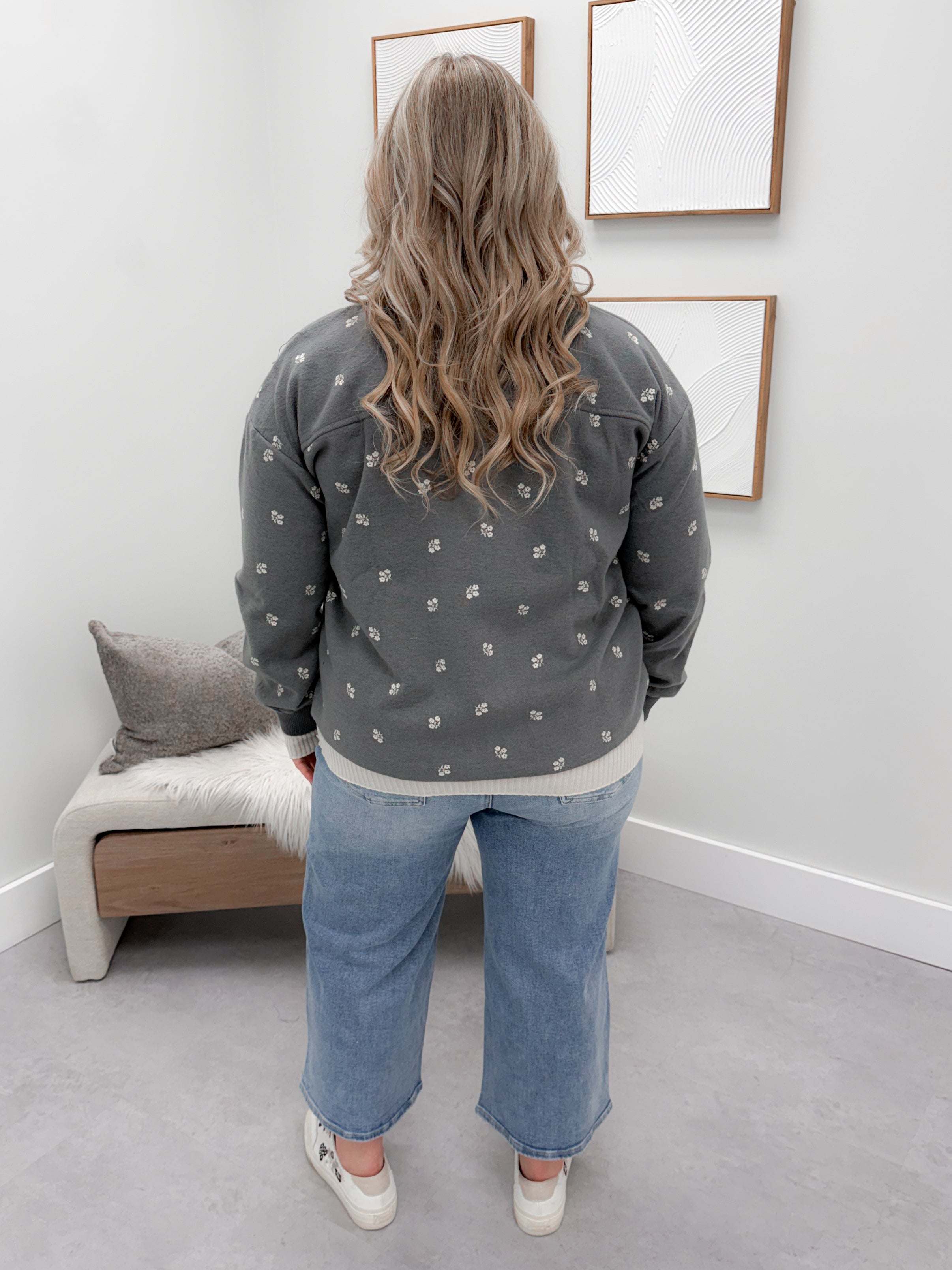 Fleur Jacket in Grey