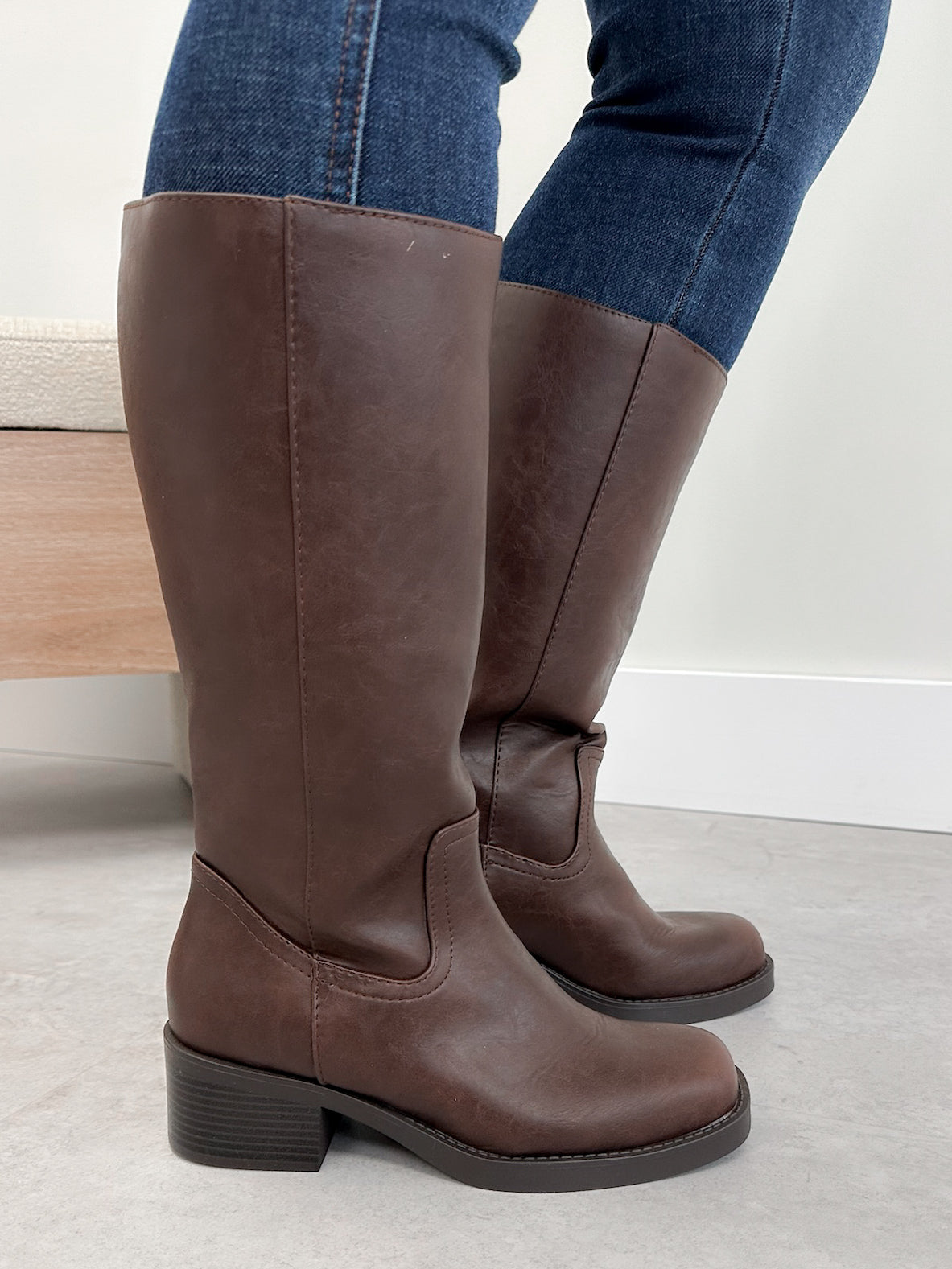 Belvin Boots in Brown