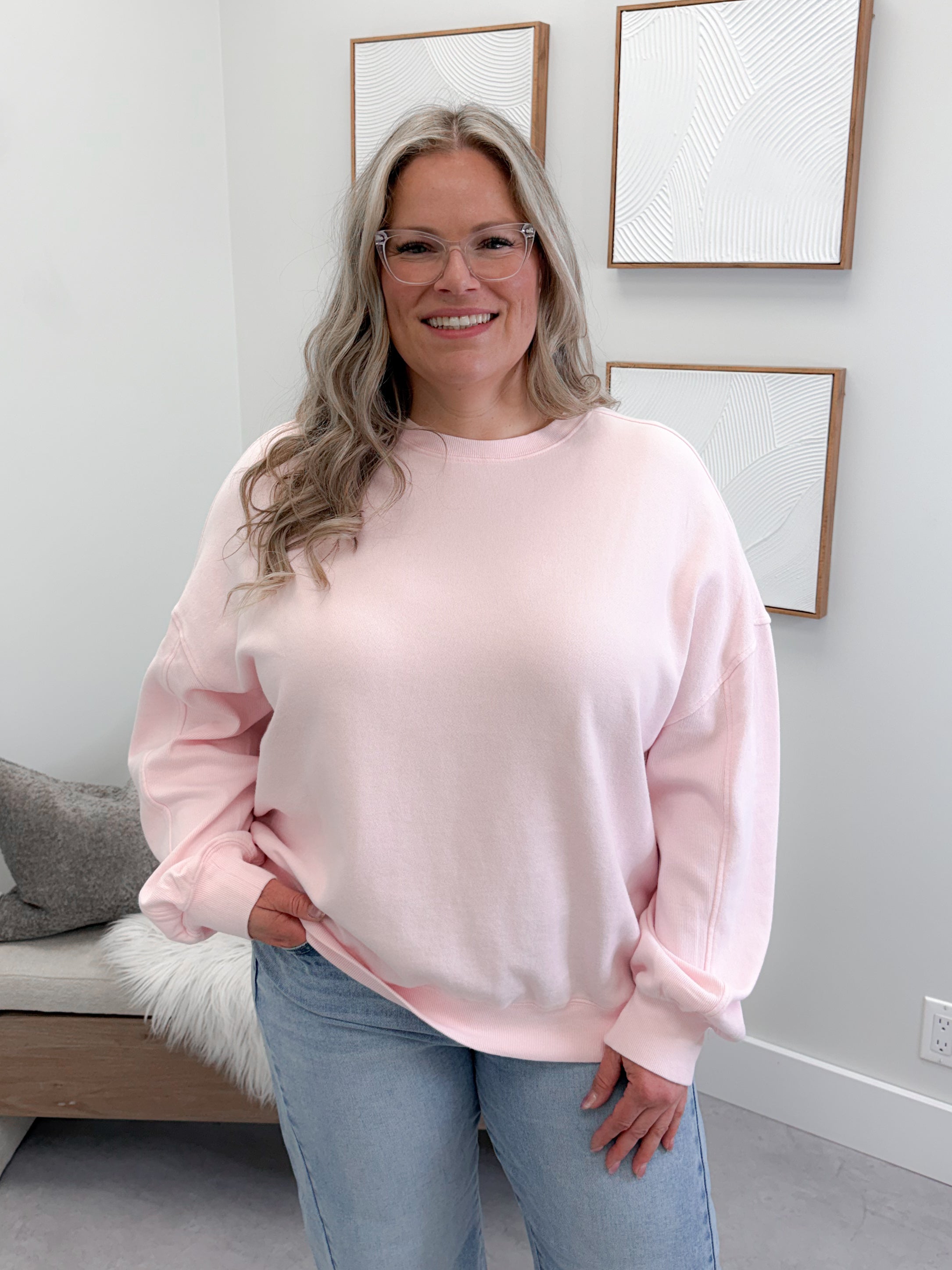 Lolo Pullover in Pink