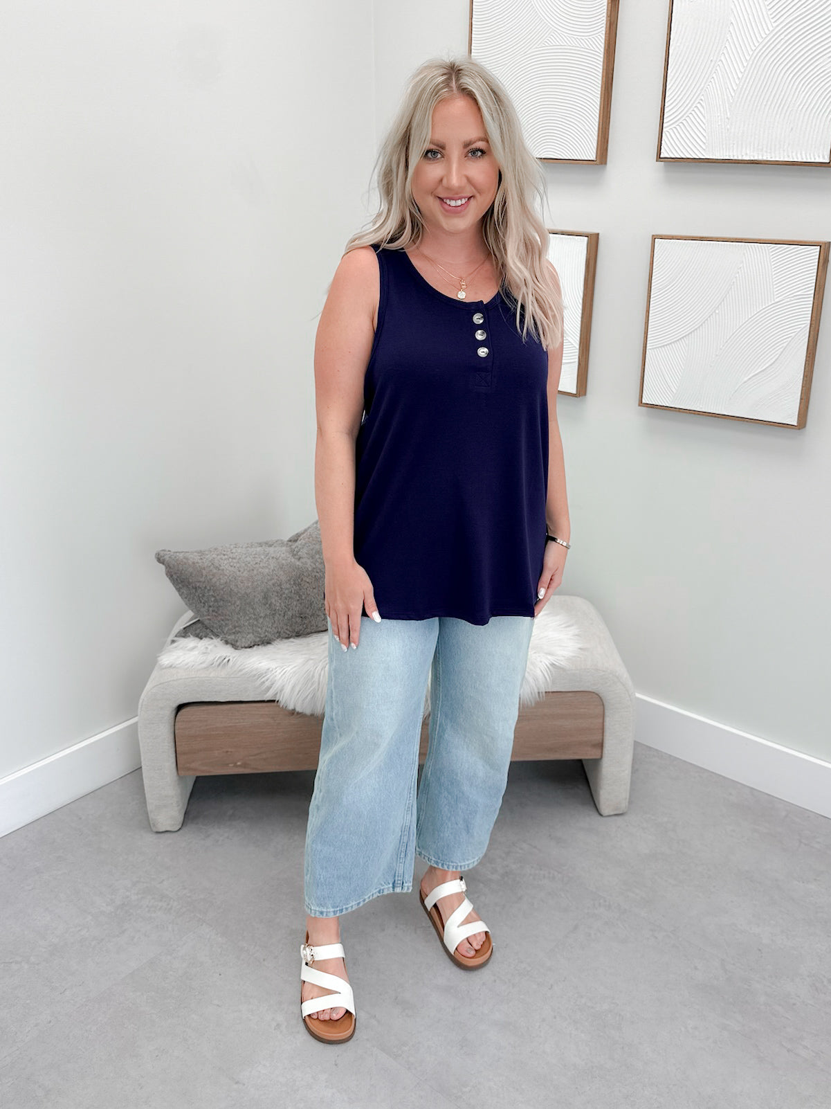 Rain Tank in Navy