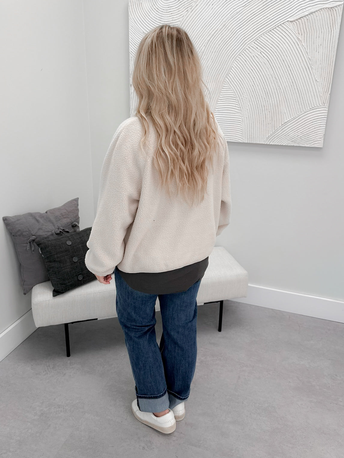 Boston Jacket in Sand