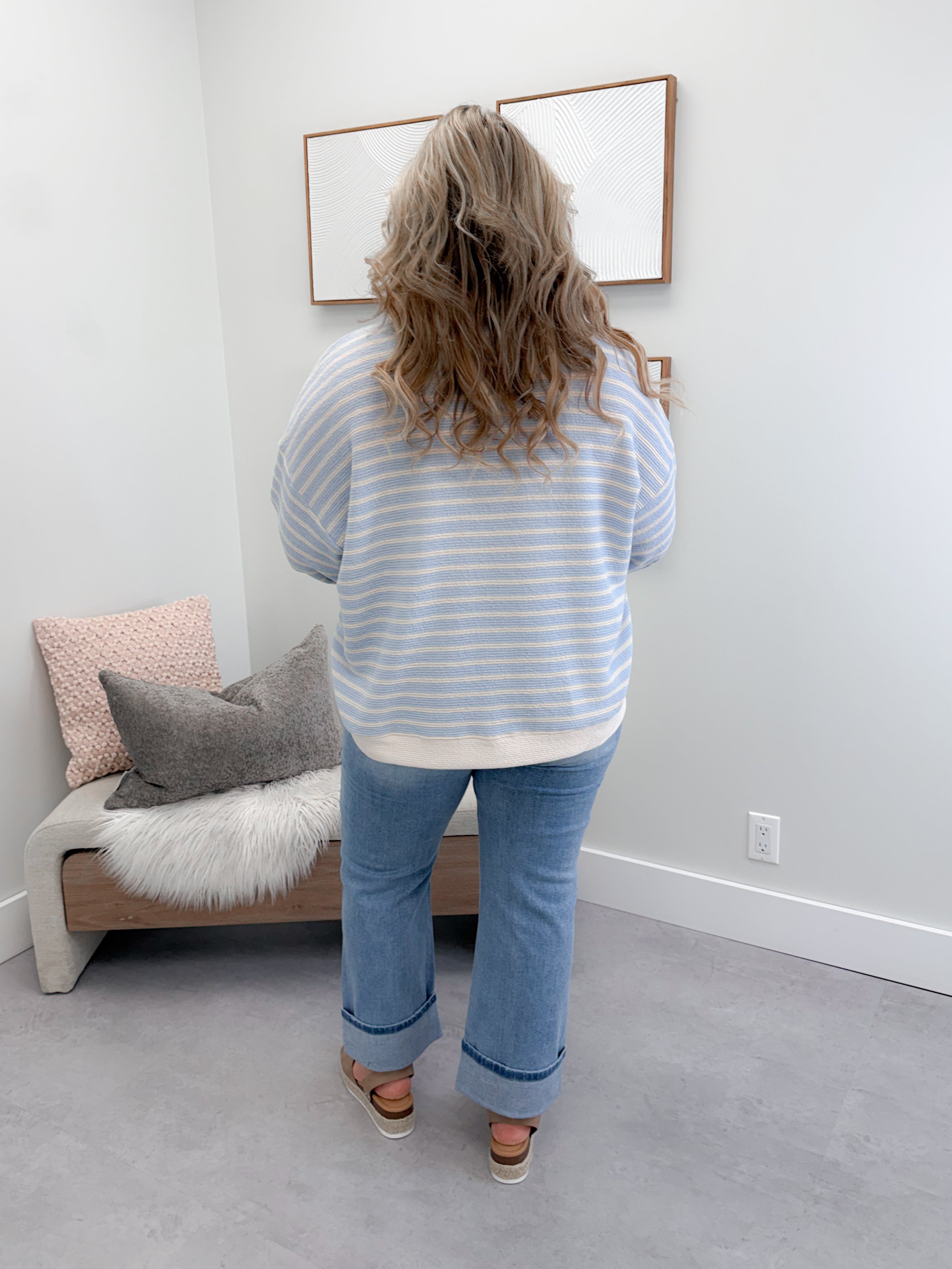 Newport Long Sleeve in Sky Blue