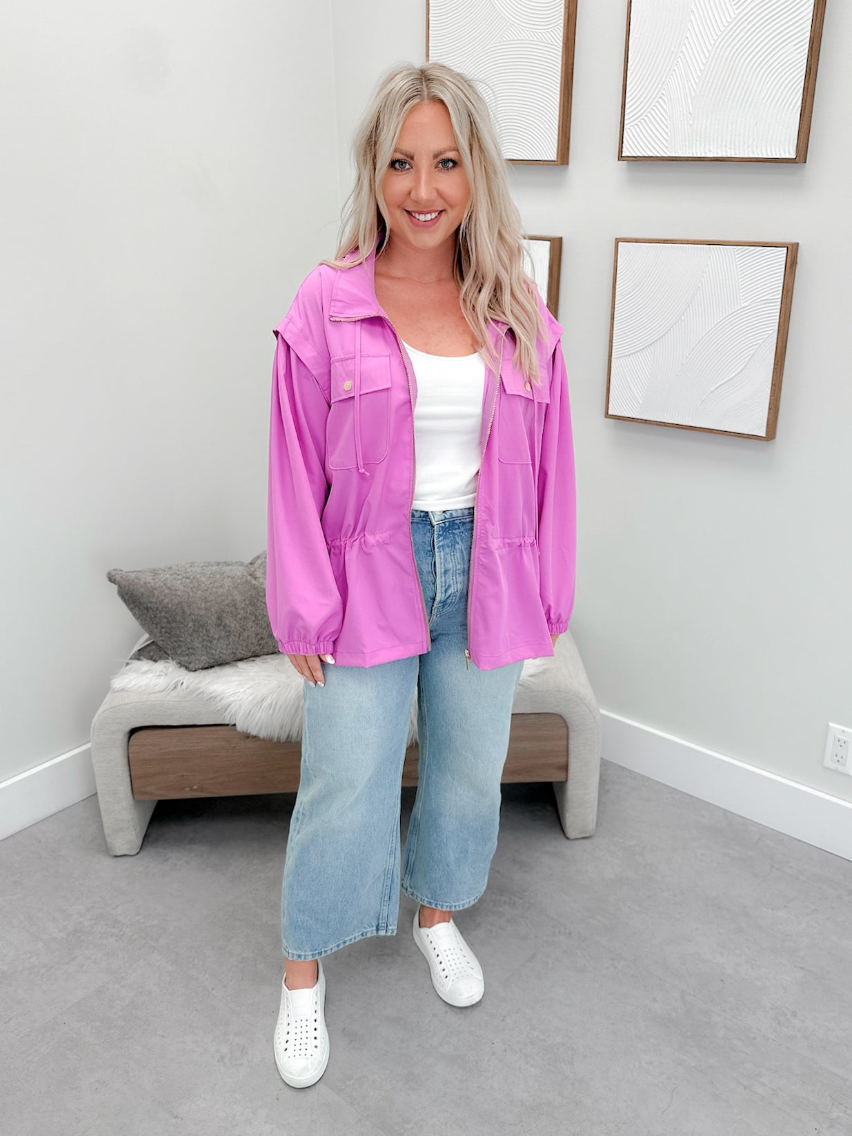 Element Jacket in Orchid