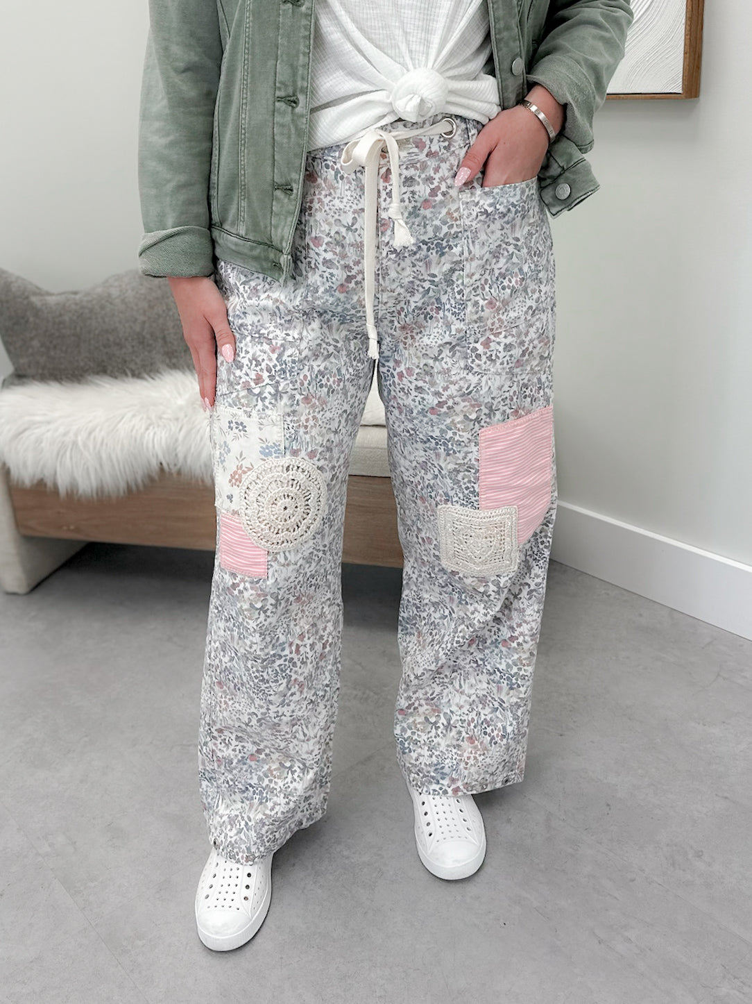 Avery Jeans in Floral