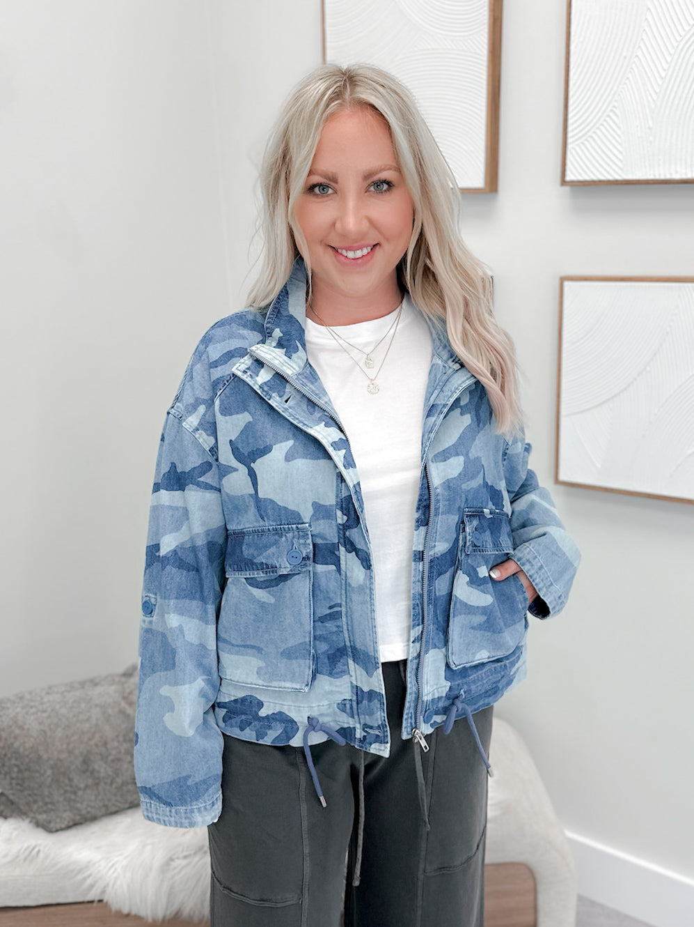 Sully Camo Jean Jacket